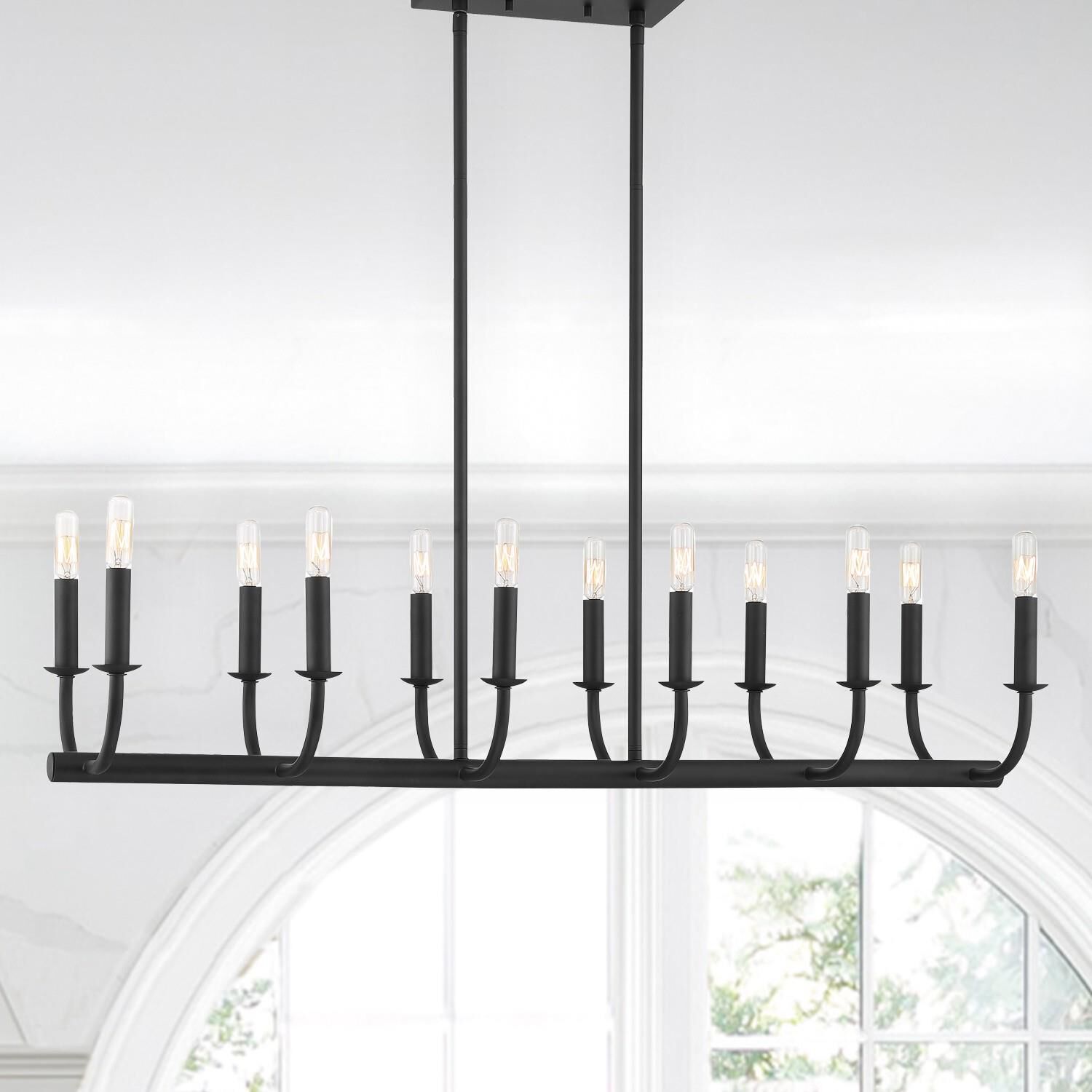 Bailey 42 Inch 12 Light Linear Suspension Light by Crystorama