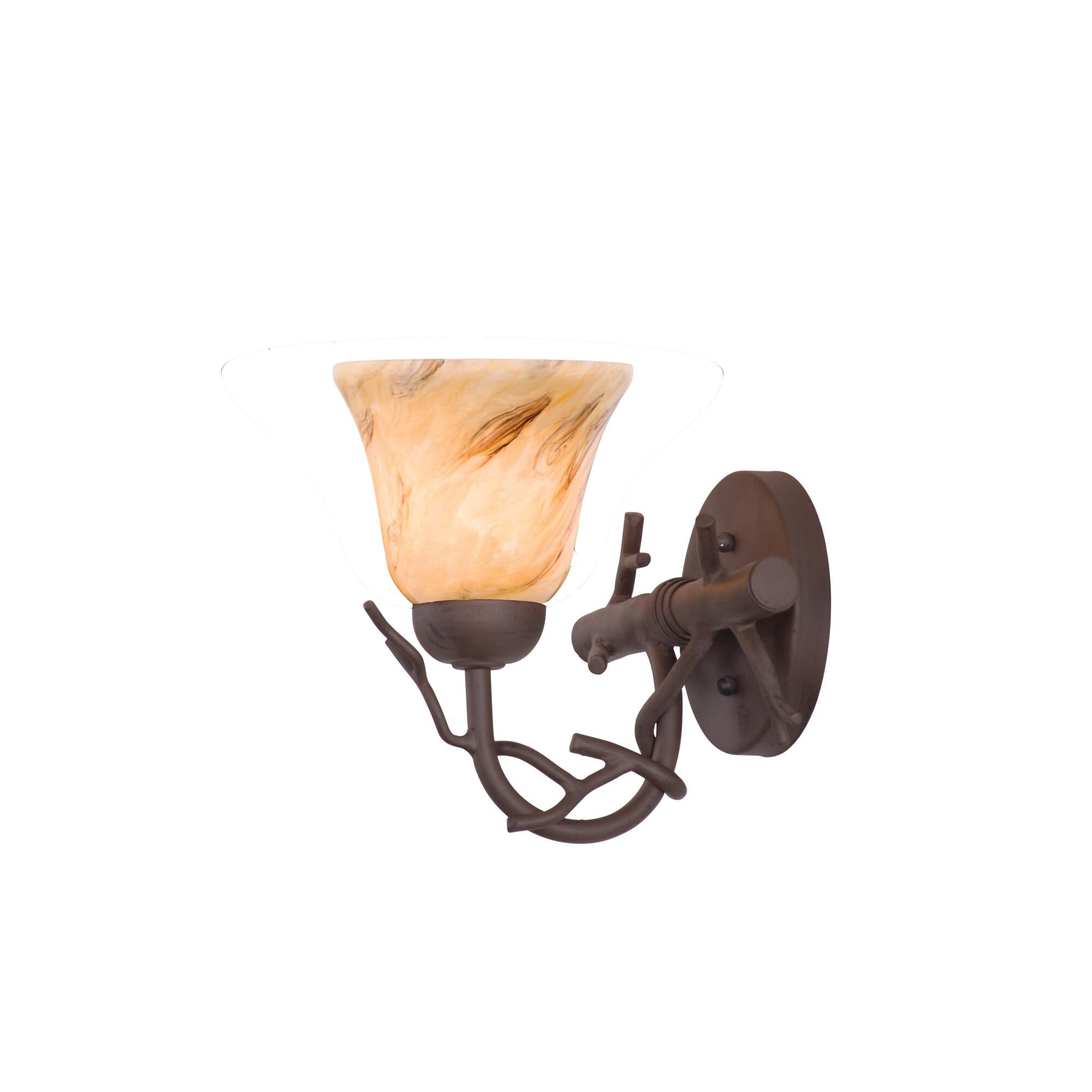 Vine 9 Inch 1 Light Bath Vanity Light by Kalco Lighting