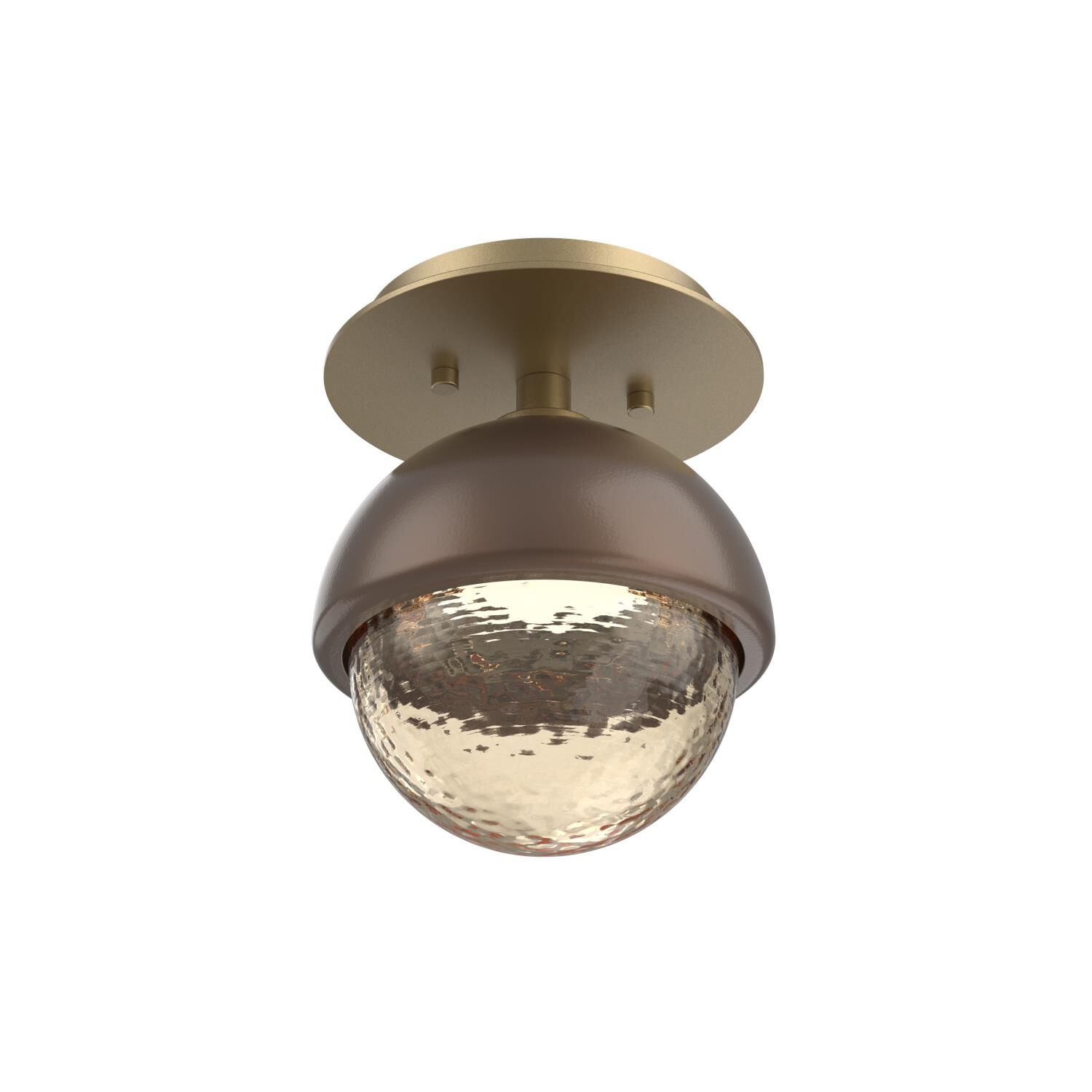Levi Wilson Cabochon 6 Inch Flush Mount by Hammerton Studio