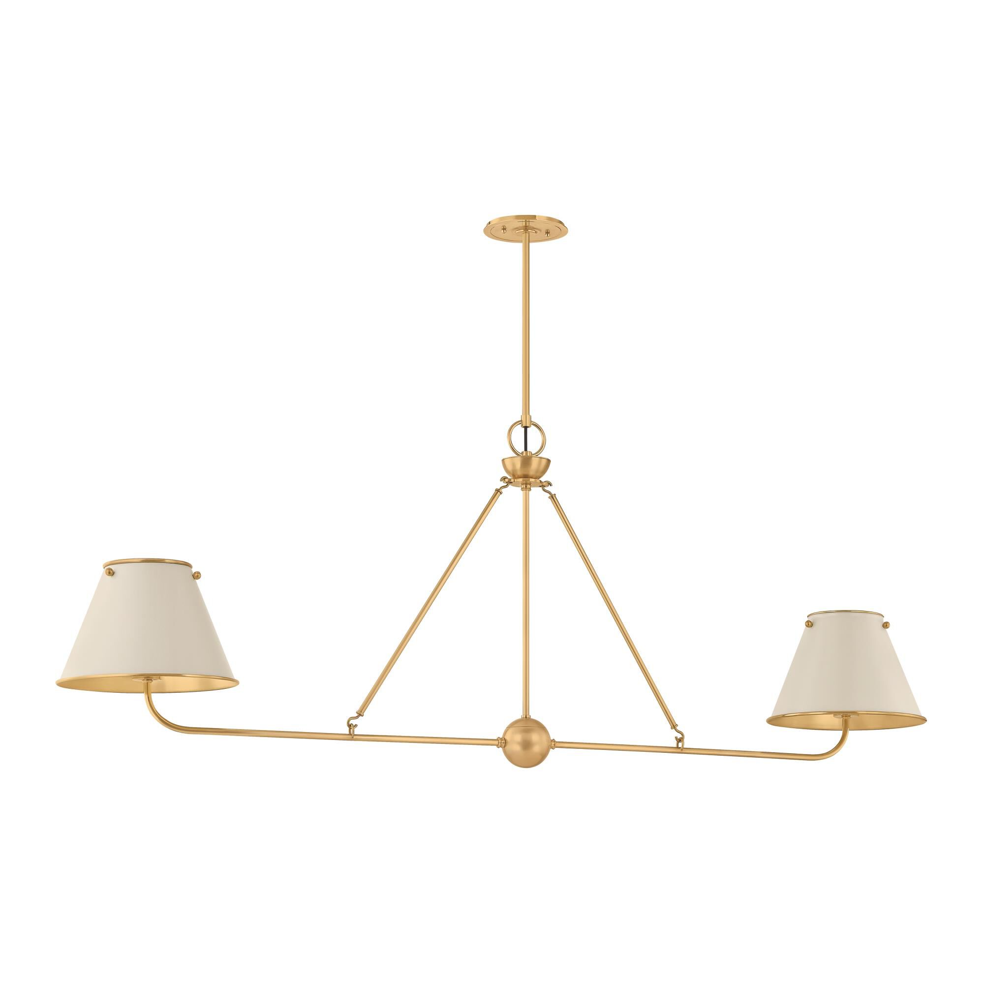 Mark D. Sikes Burghley 54 Inch Linear Suspension Light by Hudson Valley Lighting