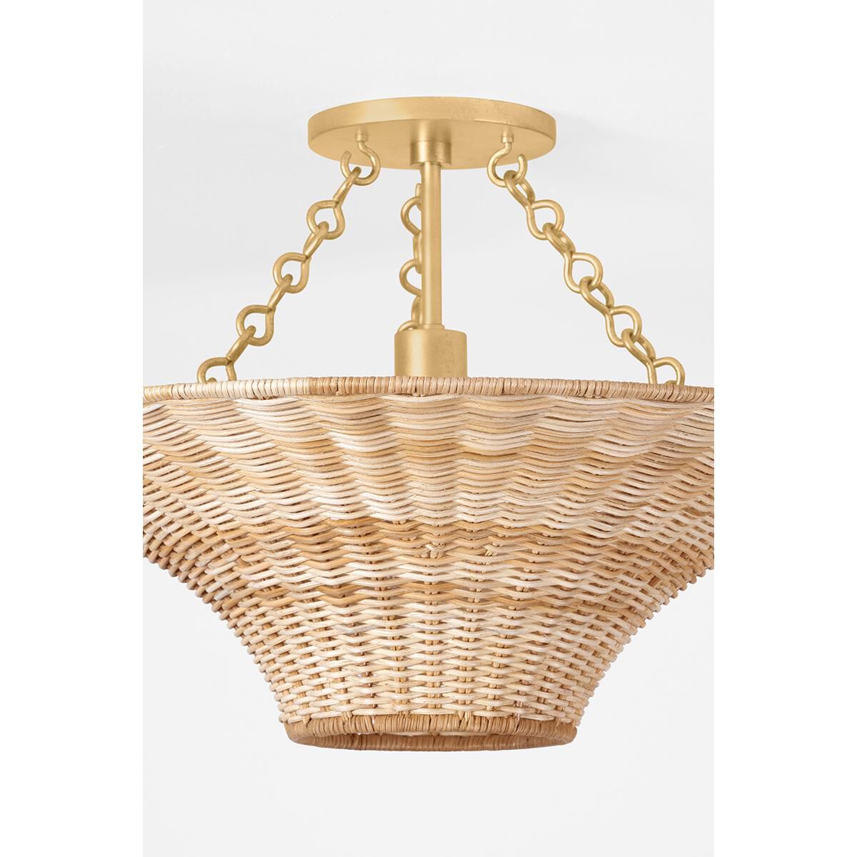 Ketan 25 Inch Semi Flush Mount by Troy Lighting
