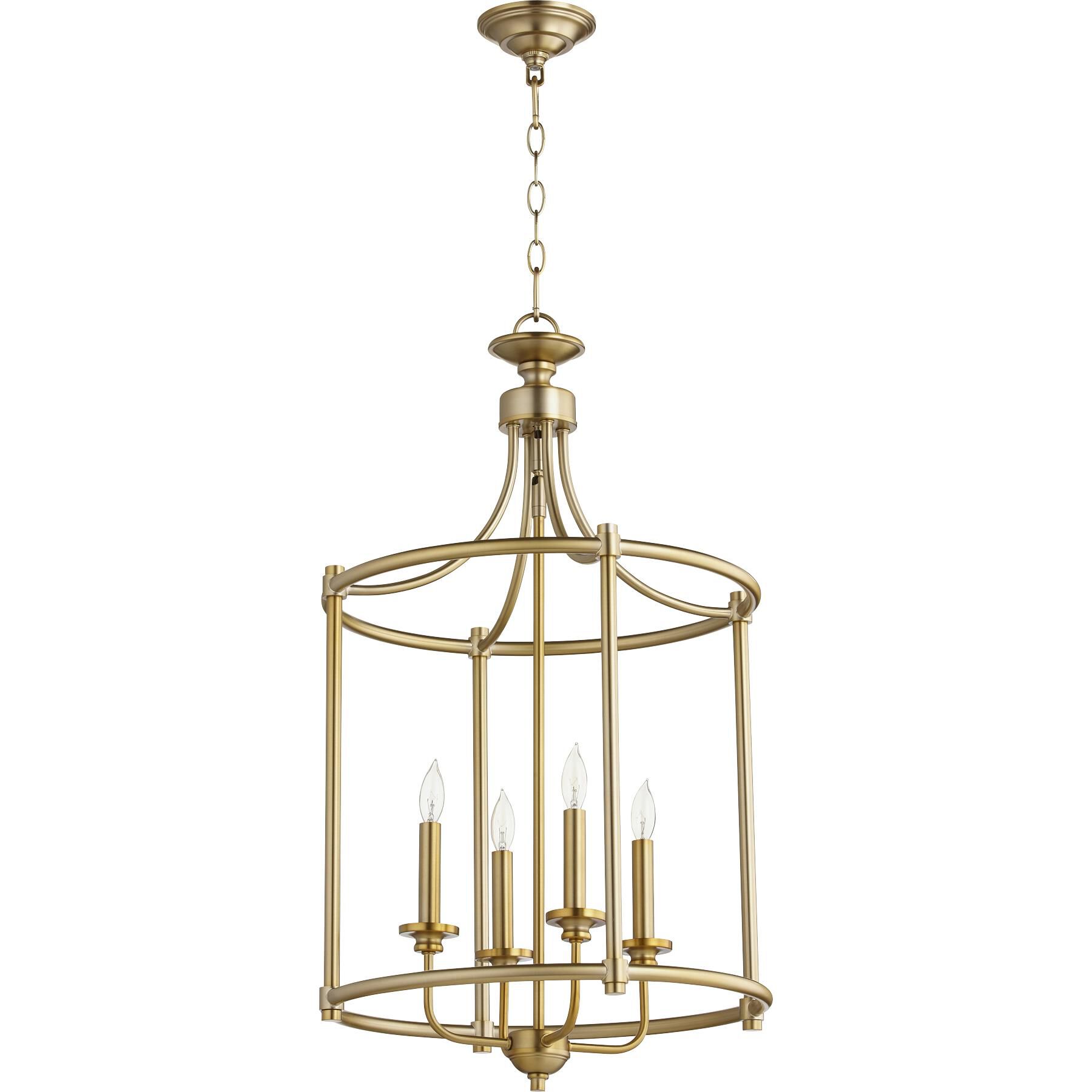 Rossington 18 Inch Cage Pendant by Quorum International