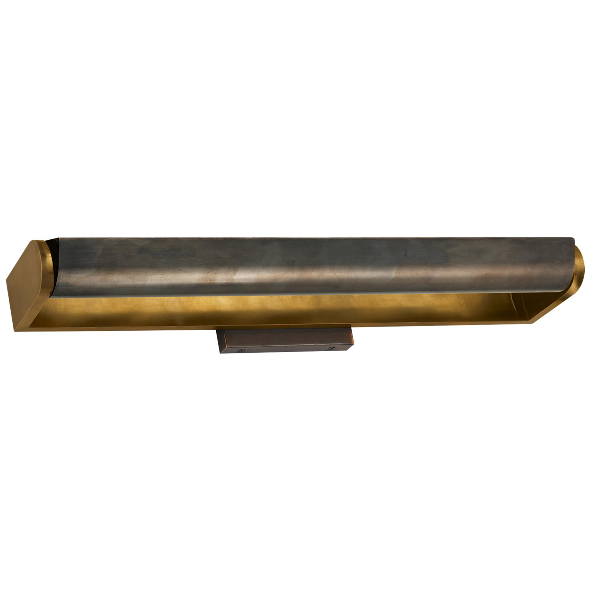 Shown in Antique Brass With Bronze finish