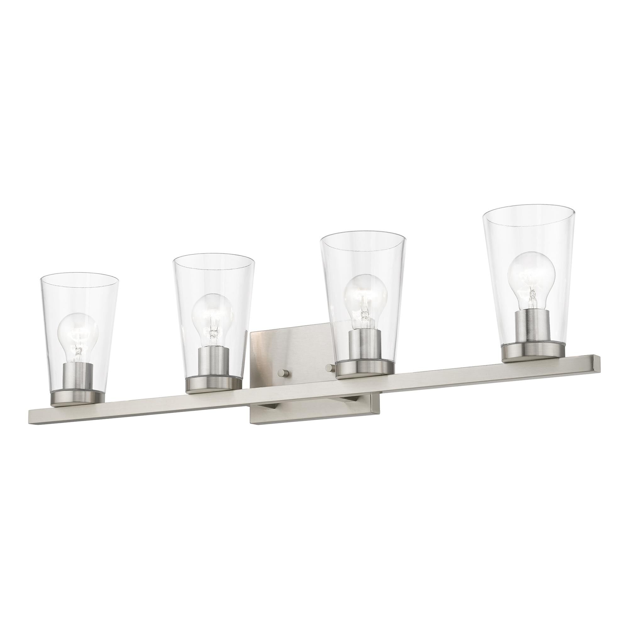 Cityview 32 Inch 4 Light Bath Vanity Light by Livex Lighting