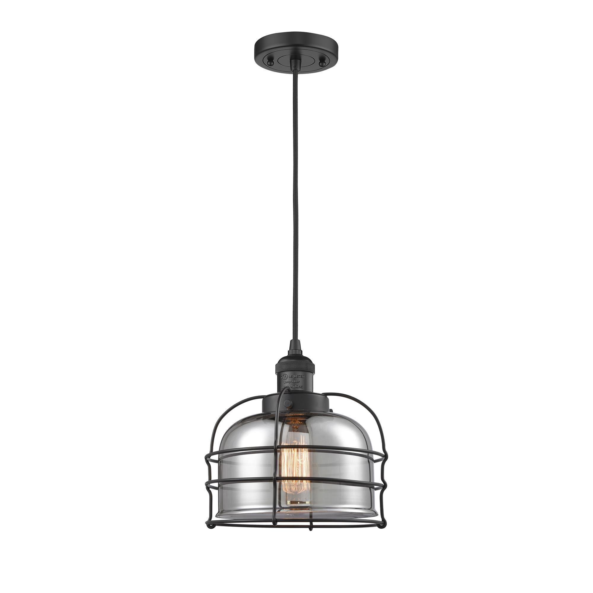 Shown in Matte Black finish and Plated Smoke glass
