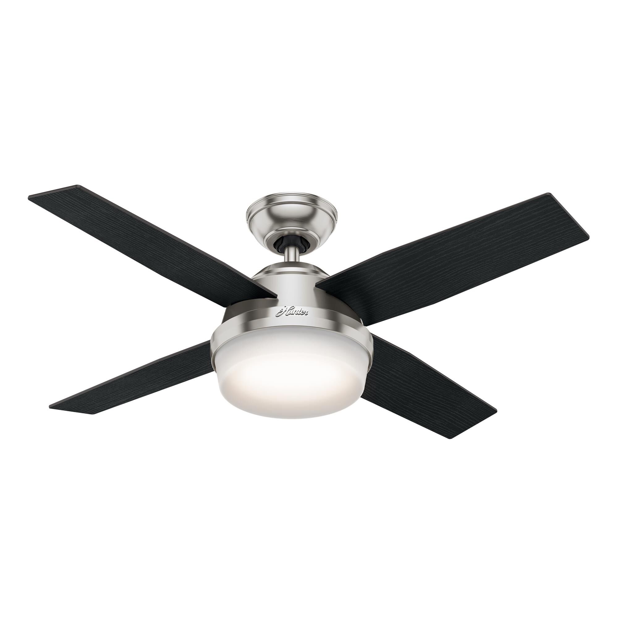 Shown in Brushed Nickel finish and Cased White glass