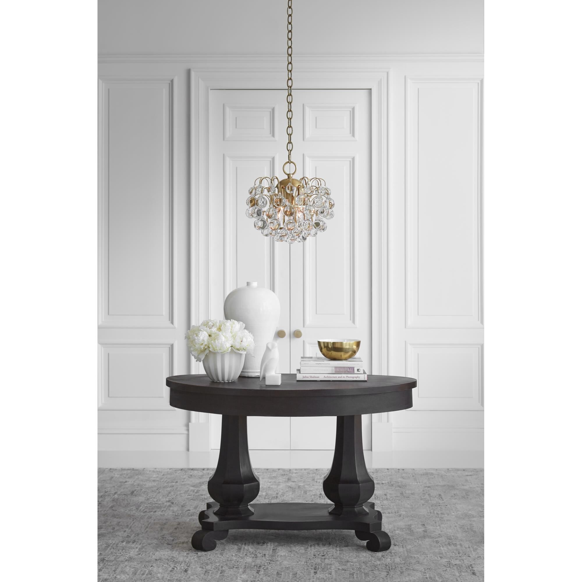 AERIN Bellvale 15 Inch 6 Light Mini Chandelier by Visual Comfort Signature Collection