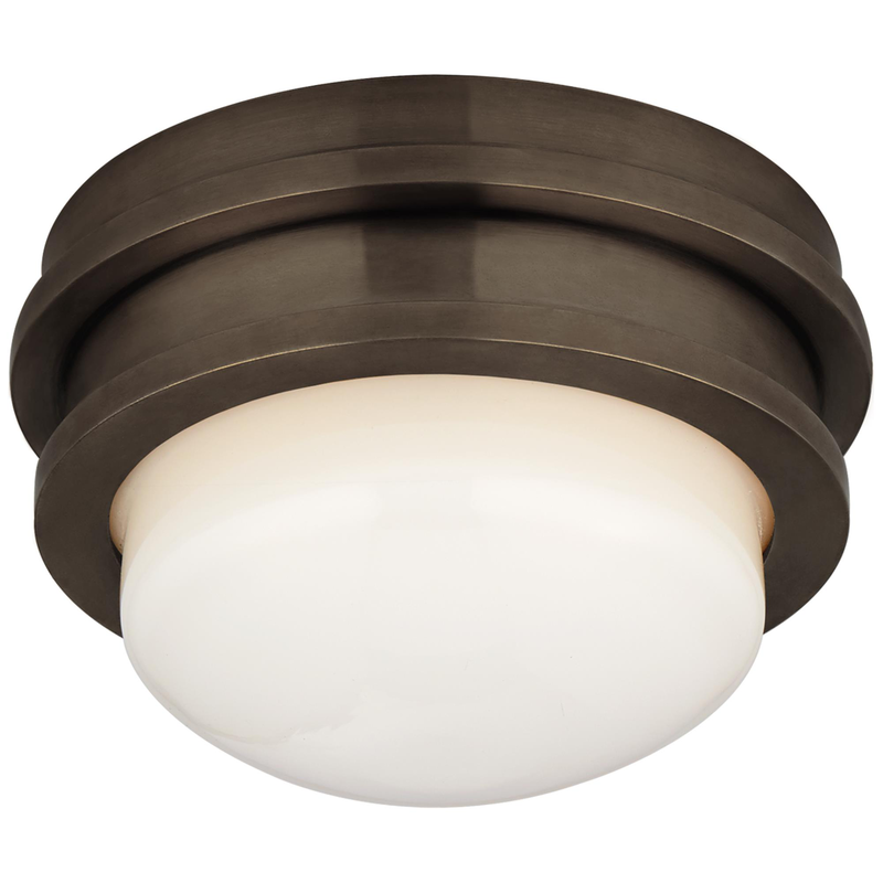 Chapman & Myers Launceton 5 Inch 1 Light LED Flush Mount by Visual Comfort Signature Collection