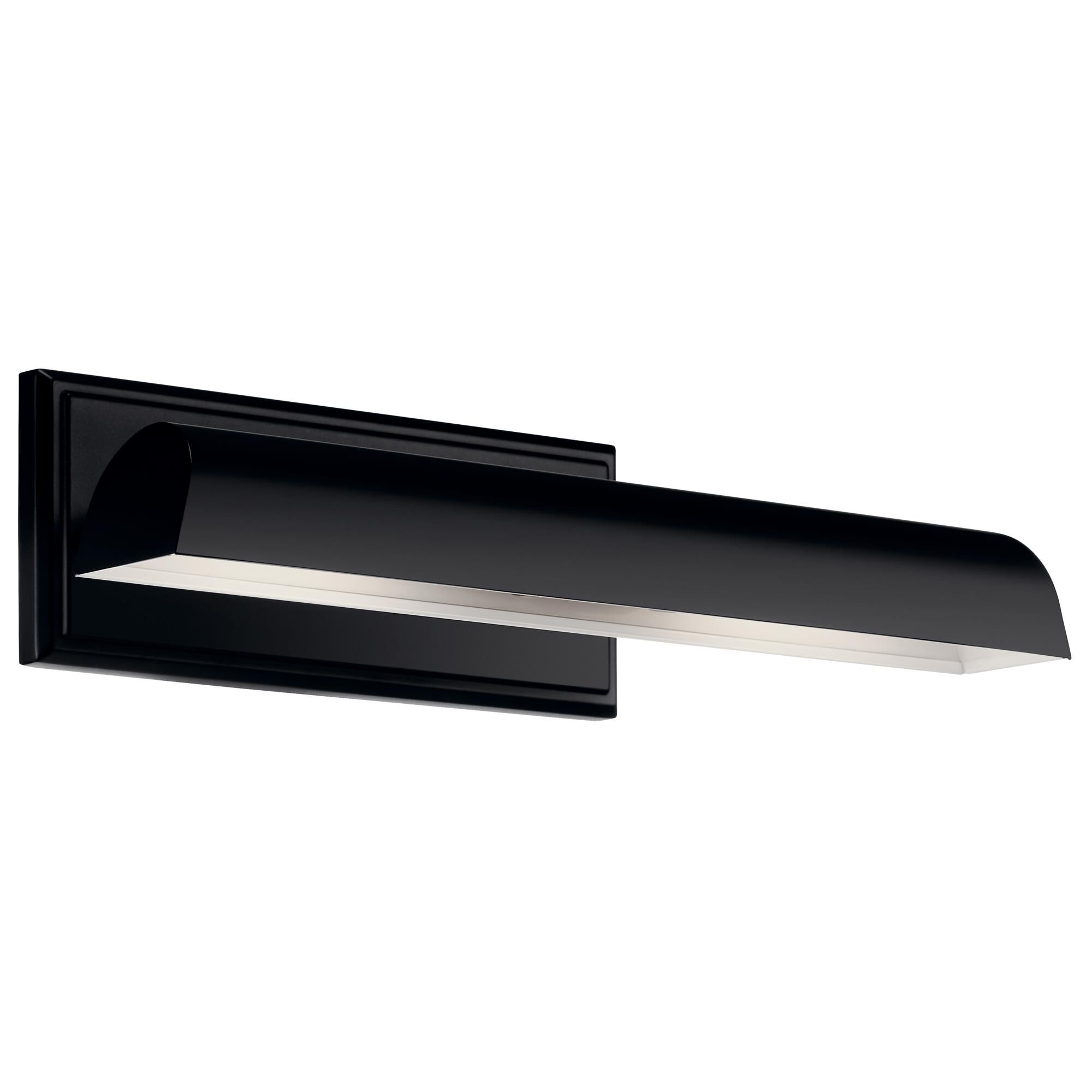 Shown in Black finish and Metal,Cylinder,Smooth shade