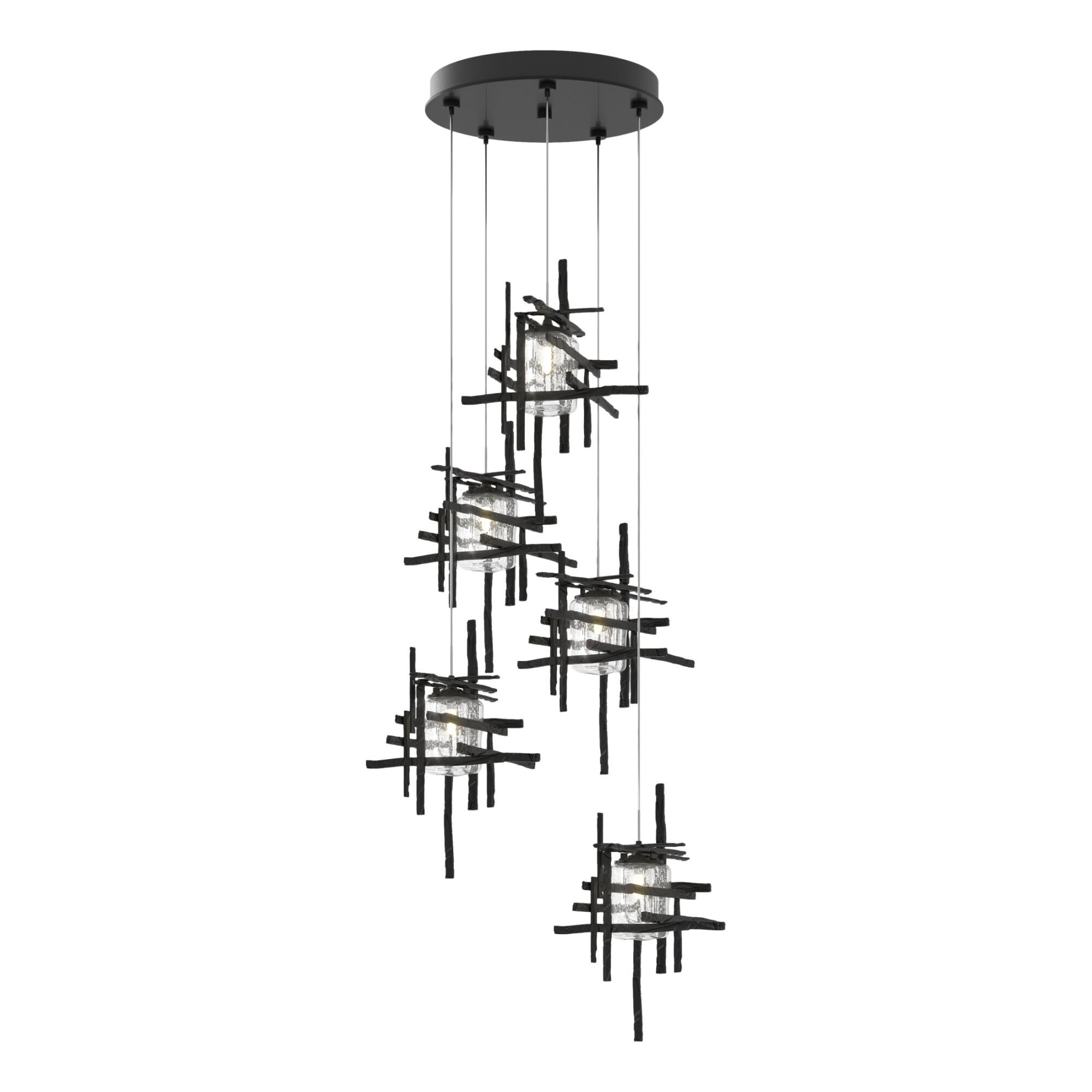 Tura 27 Inch 5 Light Multi Light Pendant,