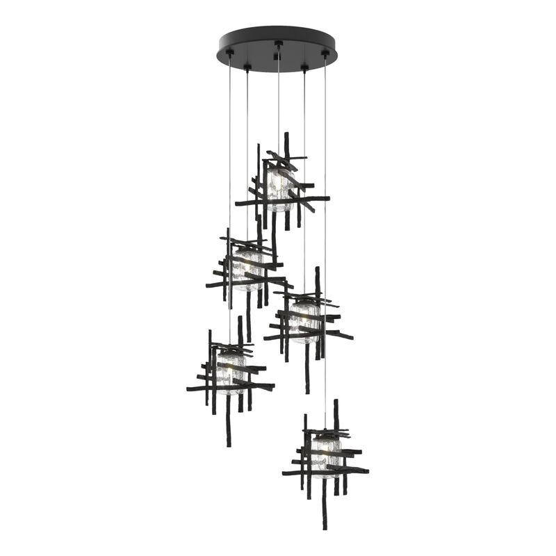 Tura 27 Inch 5 Light Multi Light Pendant by Hubbardton Forge