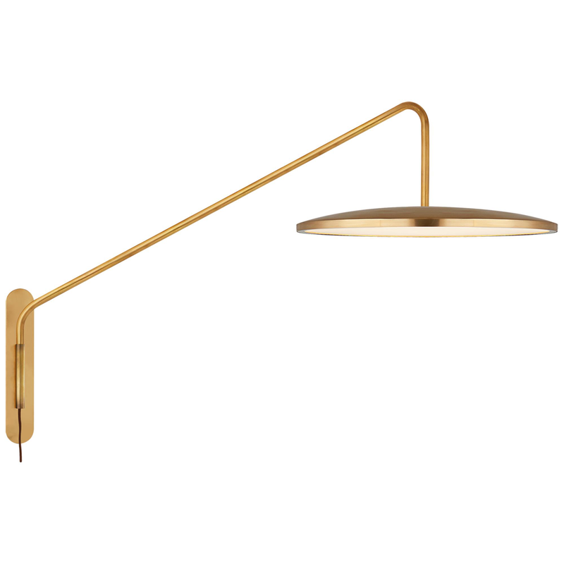 Peter Bristol Dot LED Wall Swing Lamp by Visual Comfort Signature Collection