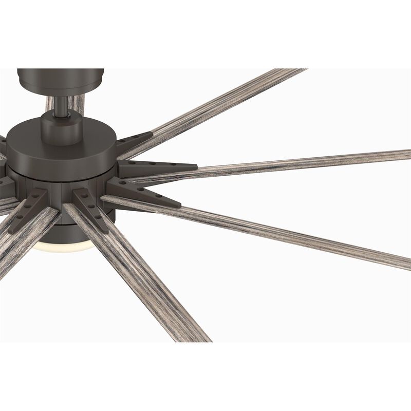 Odyn Outdoor Rated 84 Inch Ceiling Fan with Light Kit by Fanimation