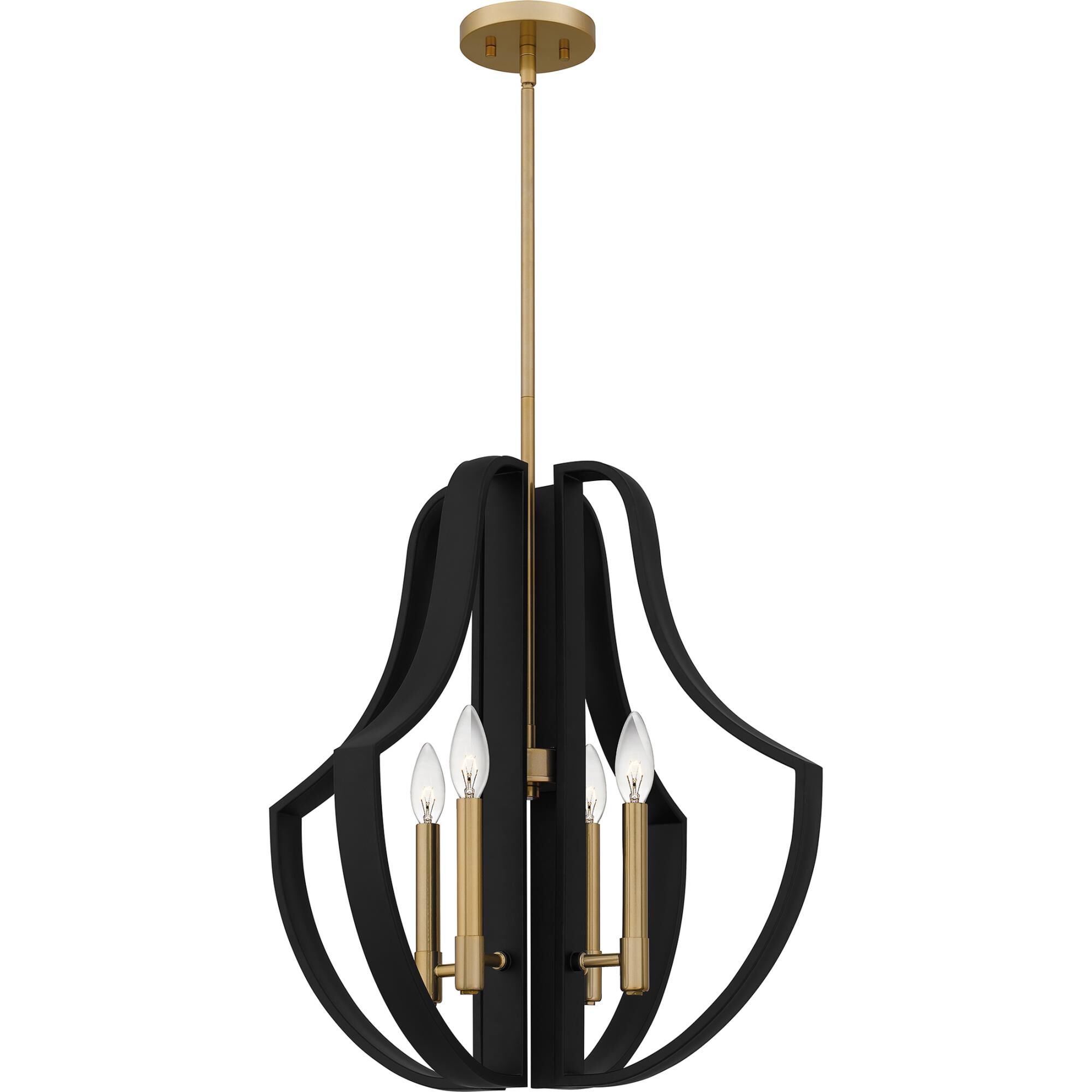 22 Inch 4 Light Large Pendant by Quoizel