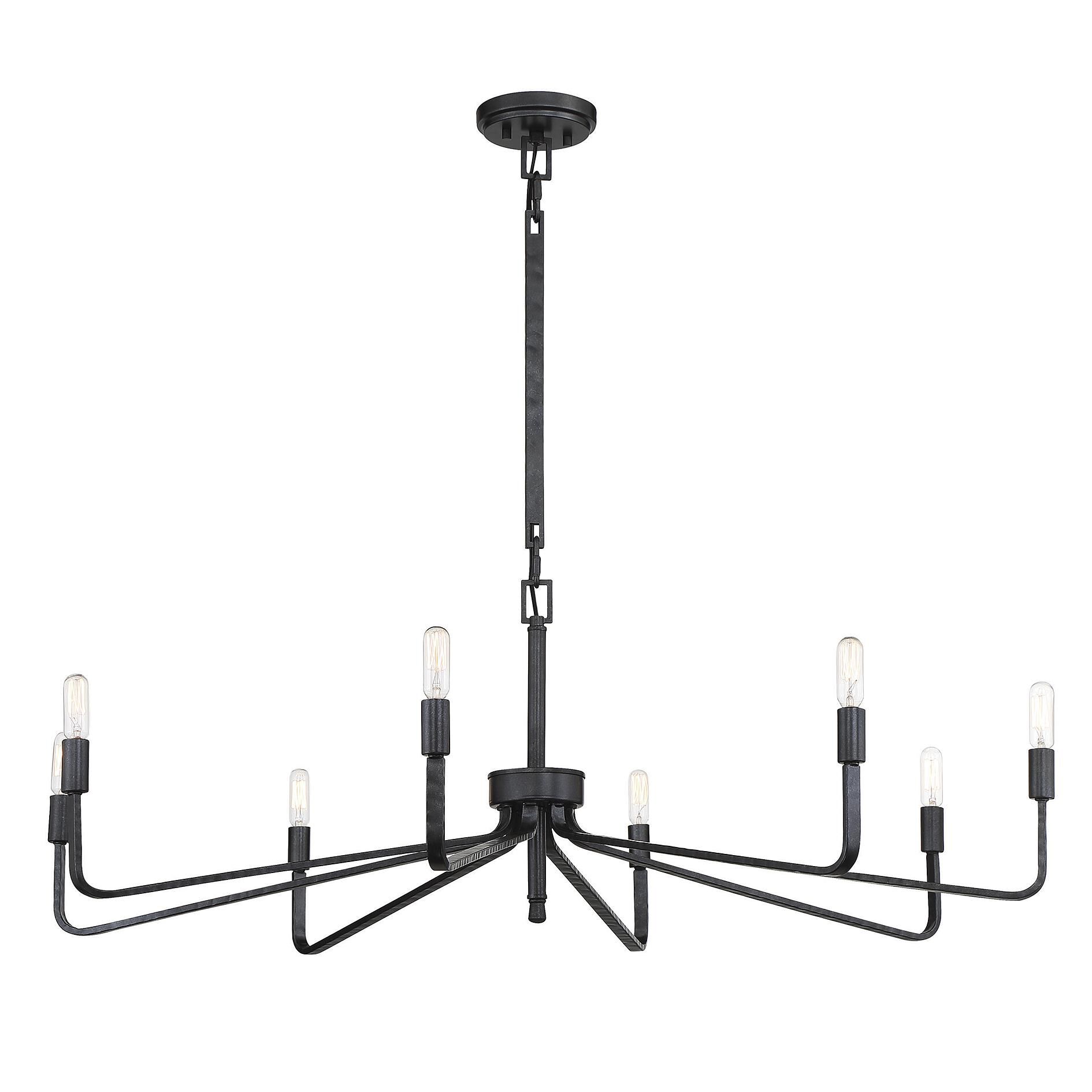 Salem 40 Inch 8 Light Chandelier by Savoy House