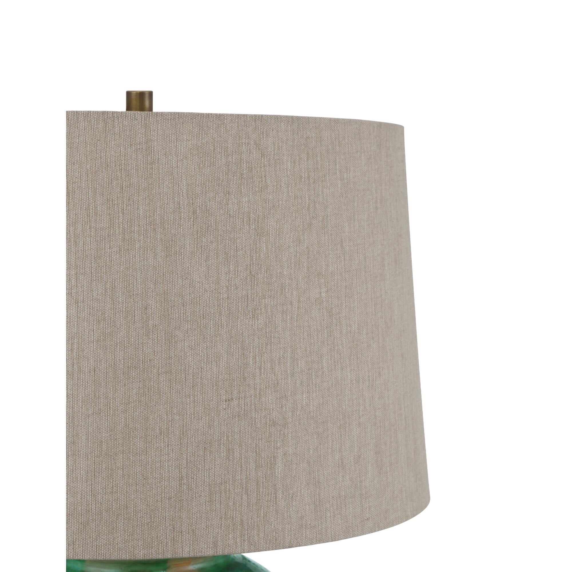 Shown in Green finish and Cuban Sandpaper/Hardback/Rolled Edge shade