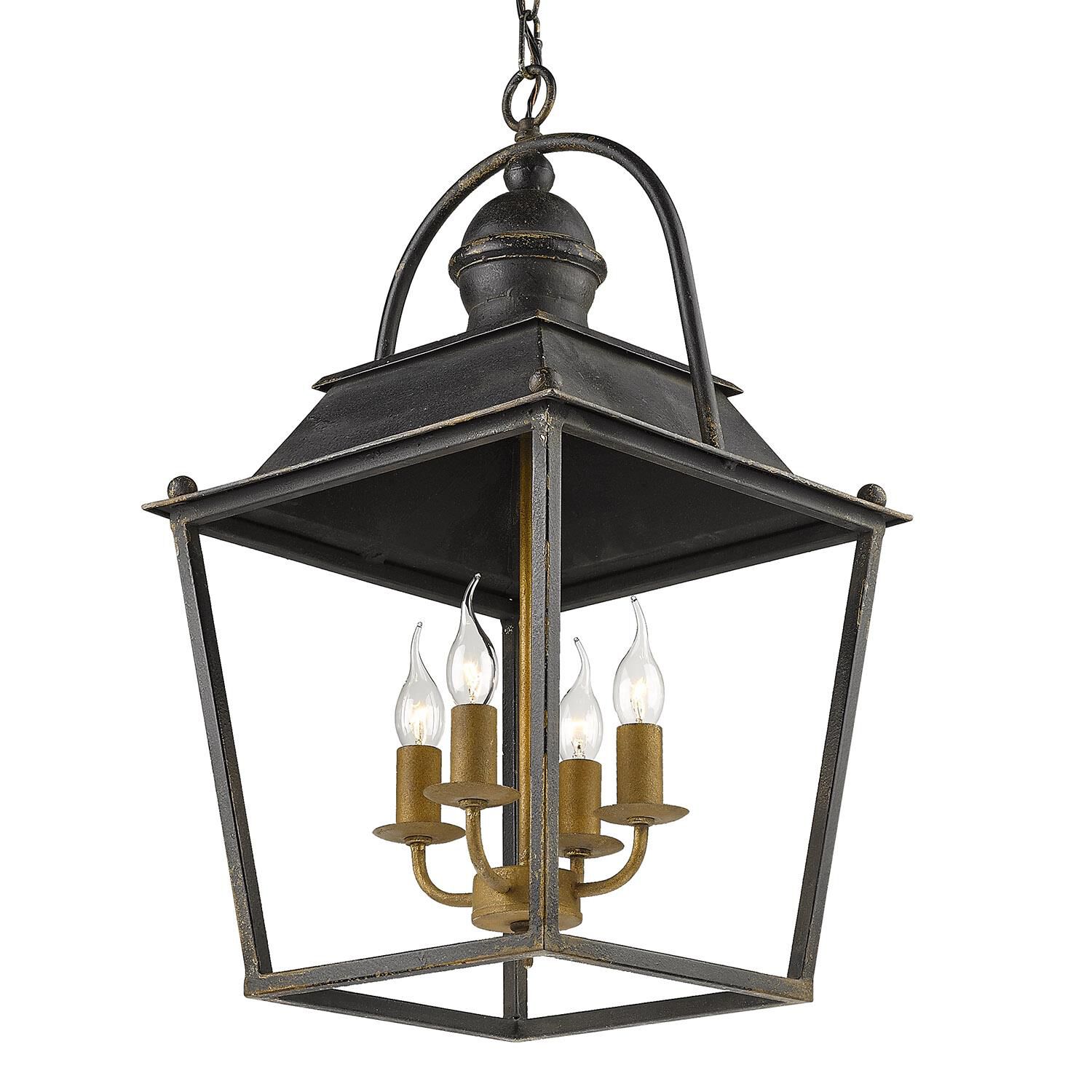 Shown in Antique Black Iron finish