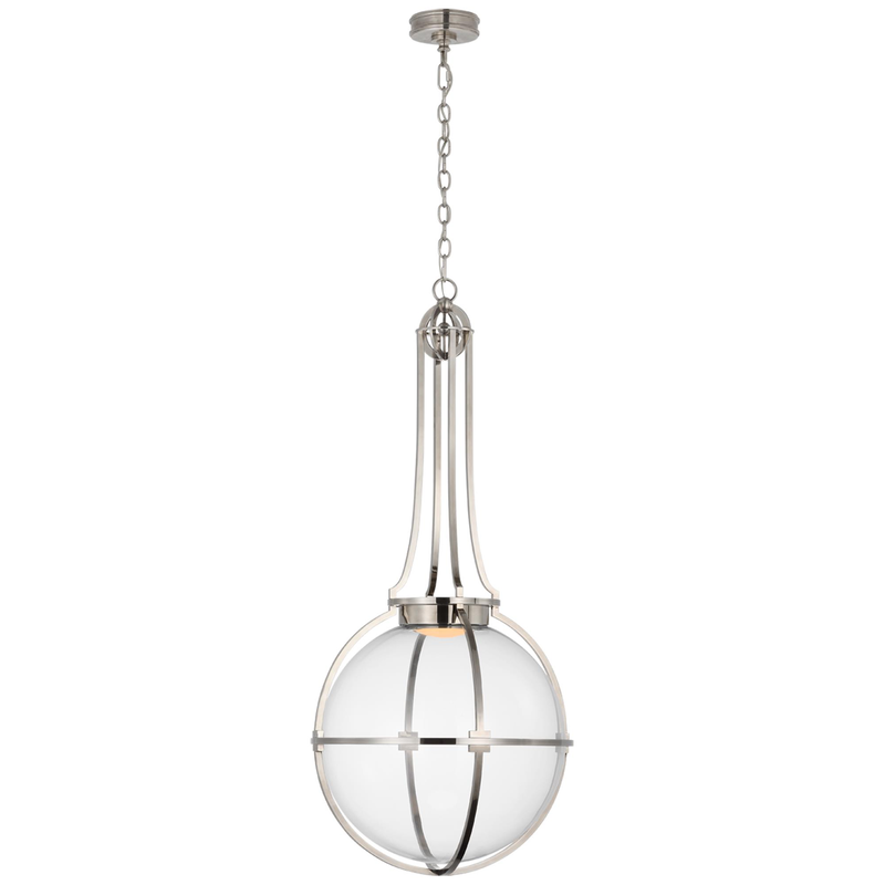 Visual Comfort Signature Collection Chapman & Myers Gracie 19 Inch LED Large Pendant