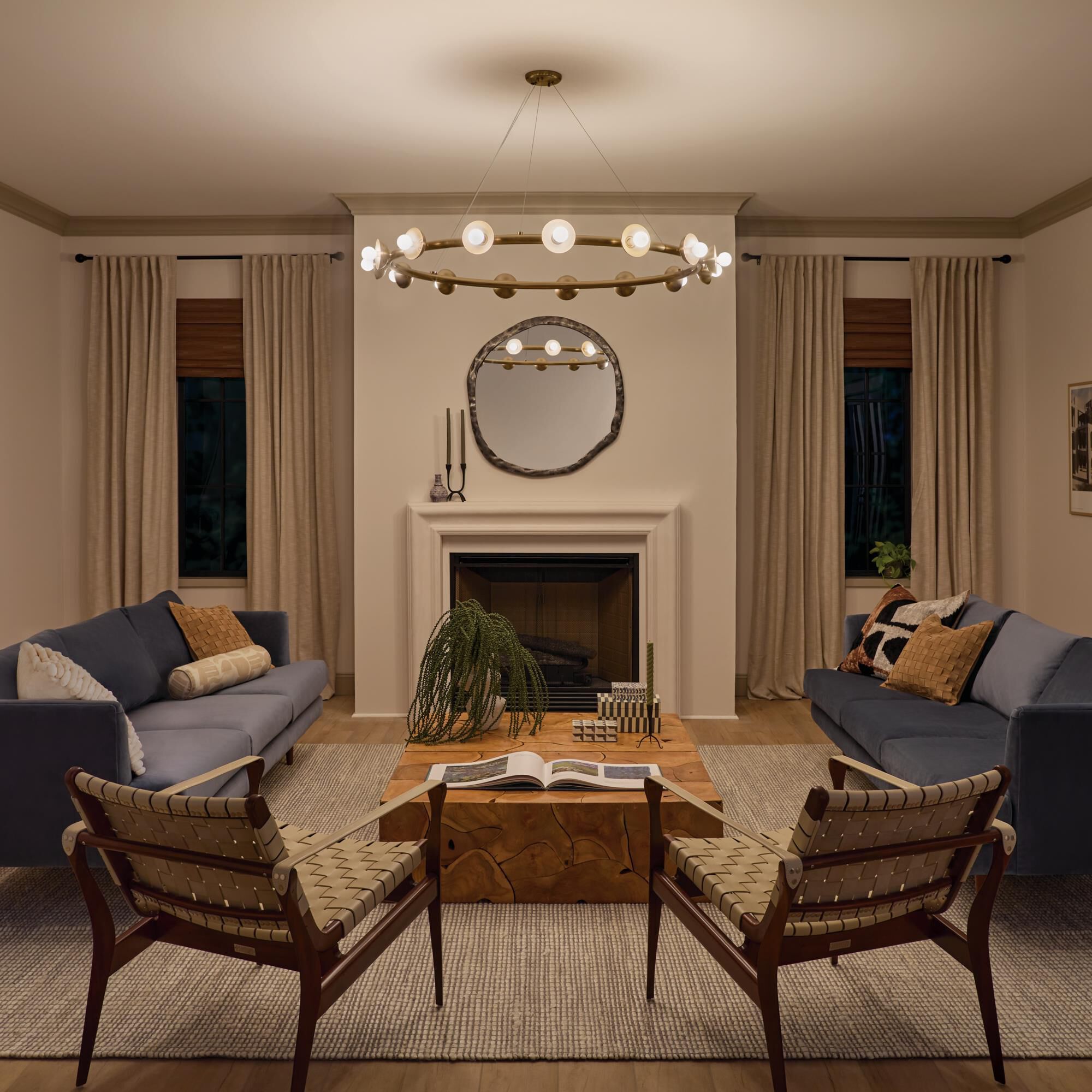 Palta 50 Inch 15 Light Chandelier by Kichler Lighting