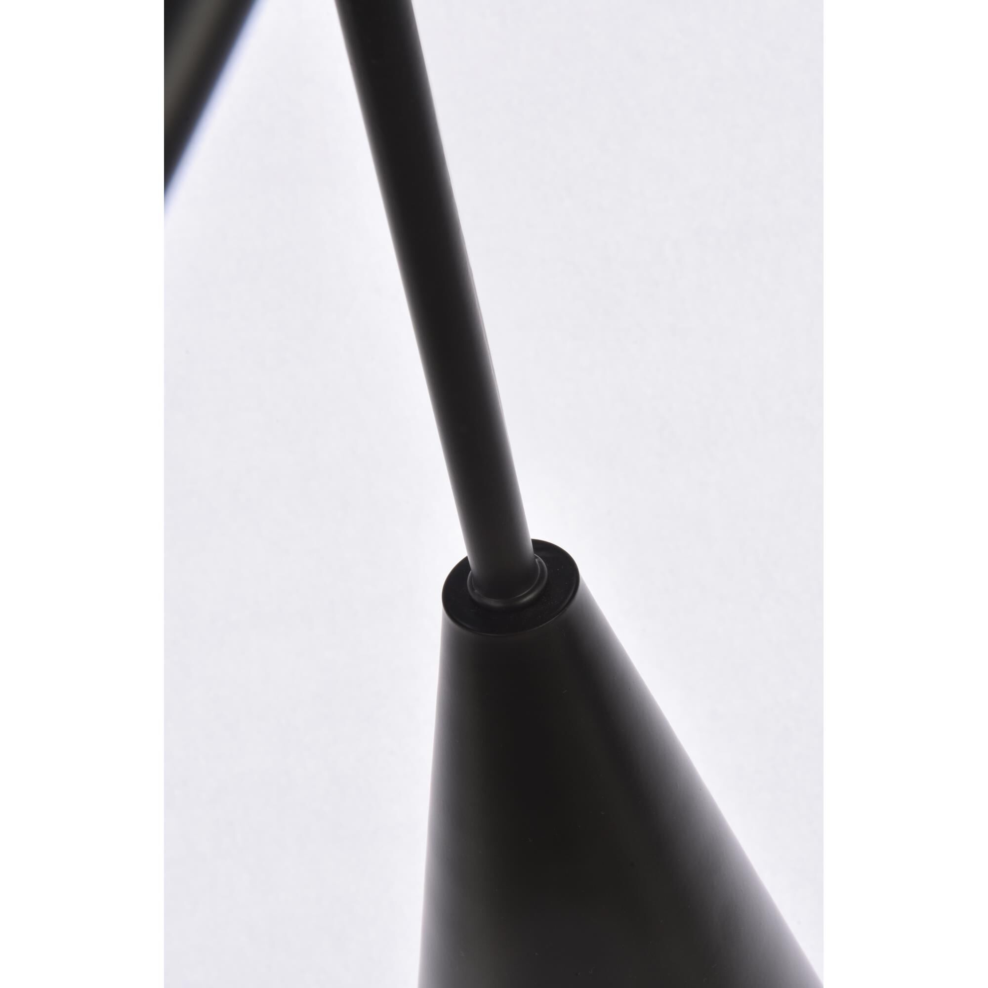 Casen 32 Inch 6 Light Chandelier by Elegant Lighting