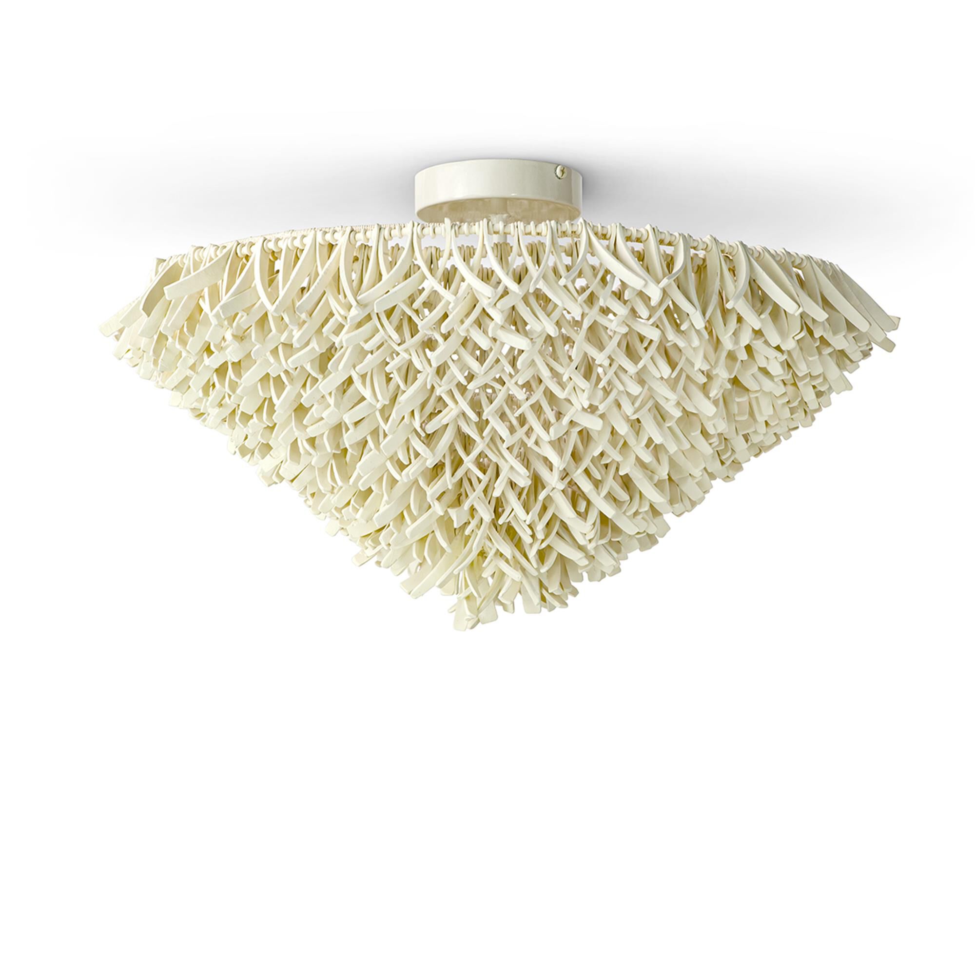 Cadiz 25 Inch Semi Flush Mount by Palecek