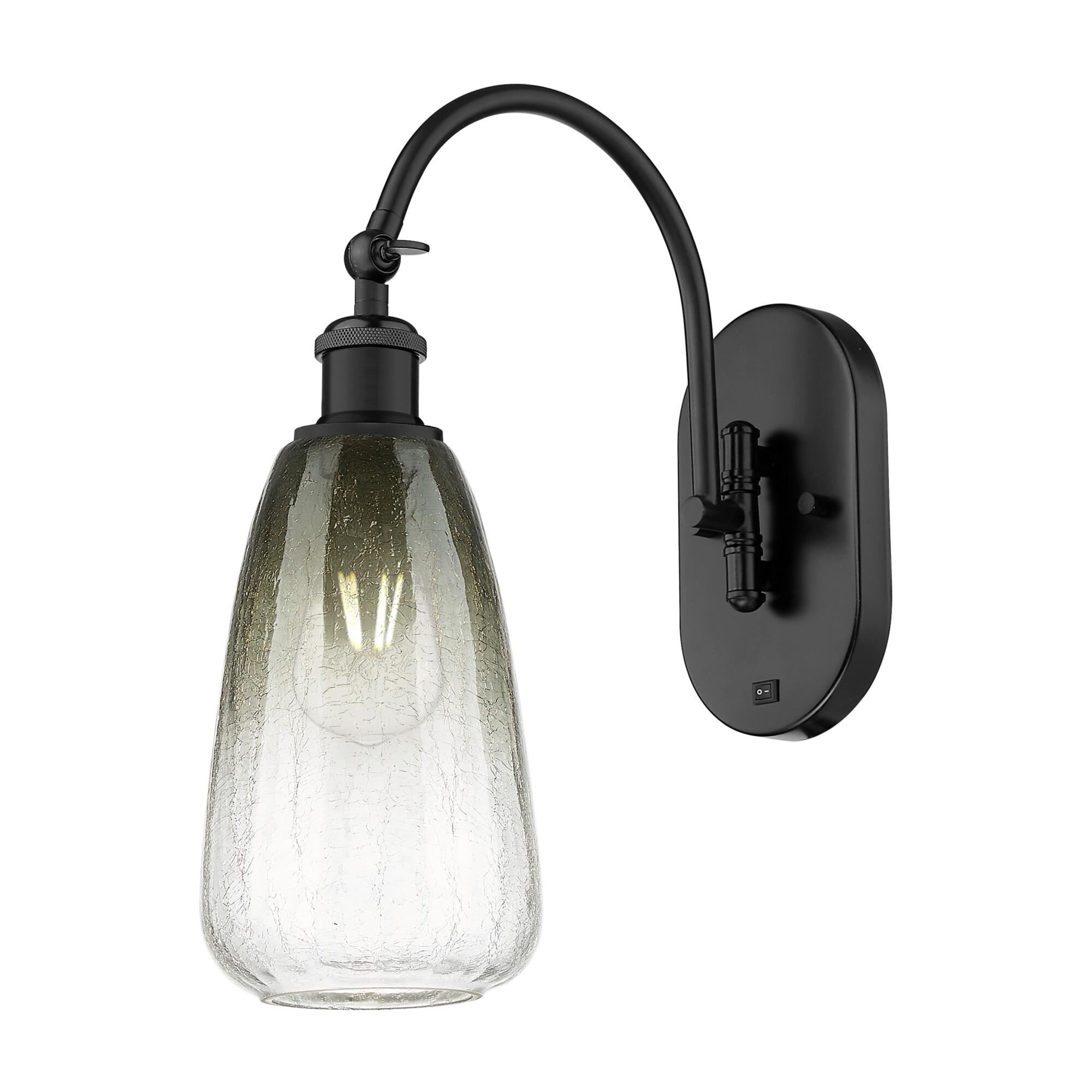 Bruno Marashlian Brookhaven Almond 6 Inch Wall Swing Lamp by Innovations Lighting