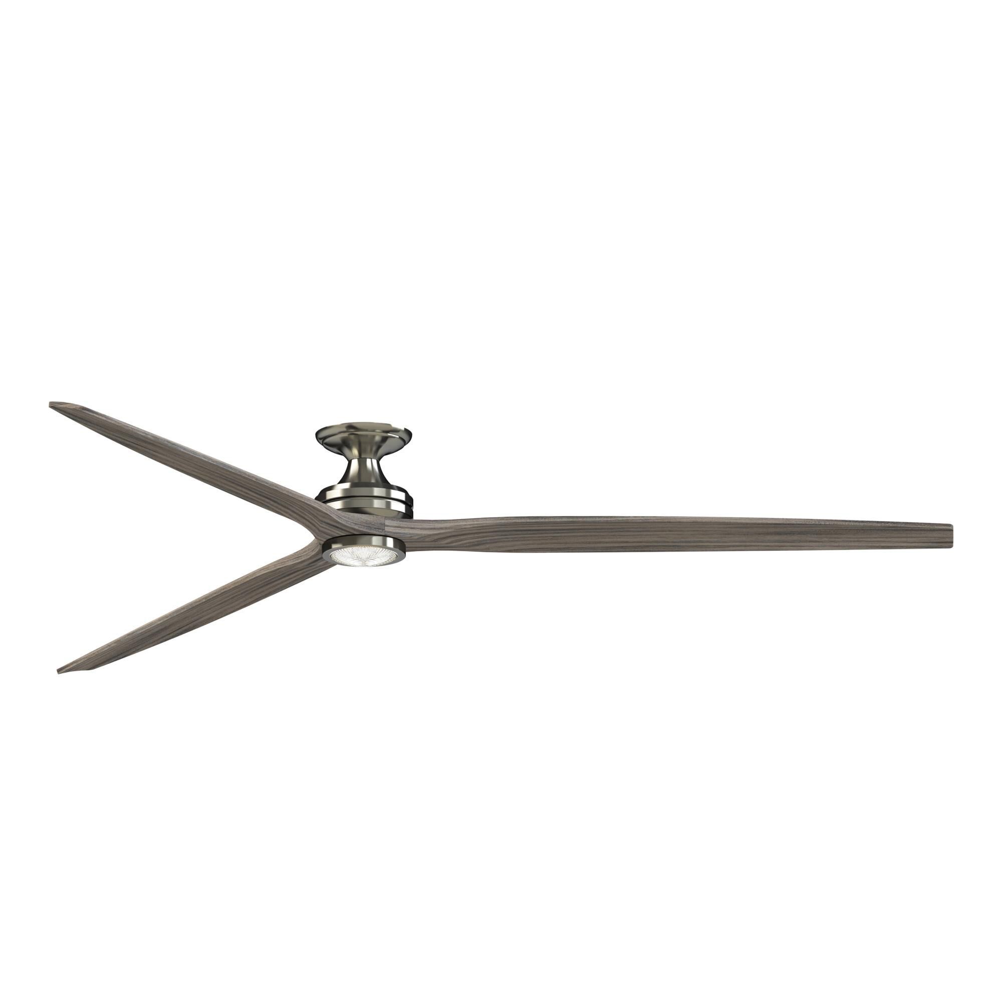 Shown in Brushed Nickel finish and Frosted Fresnel glass