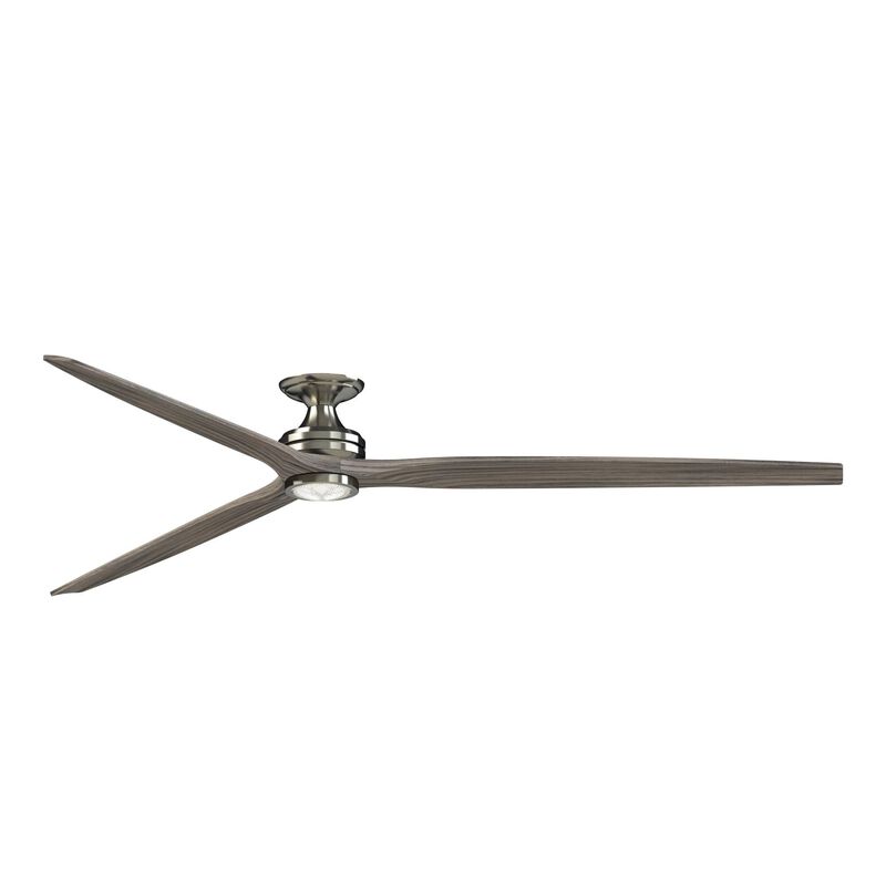 Spitfire 96 Inch Flush Mount Fan with Light Kit by Fanimation