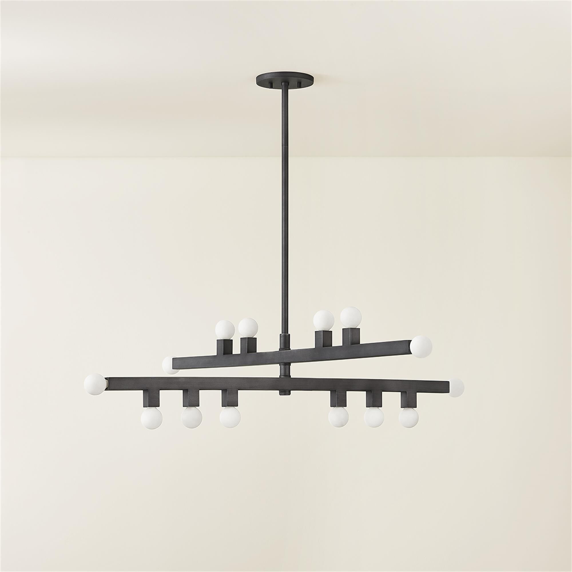 The Lifestyled Co Sutter Large Chandelier,