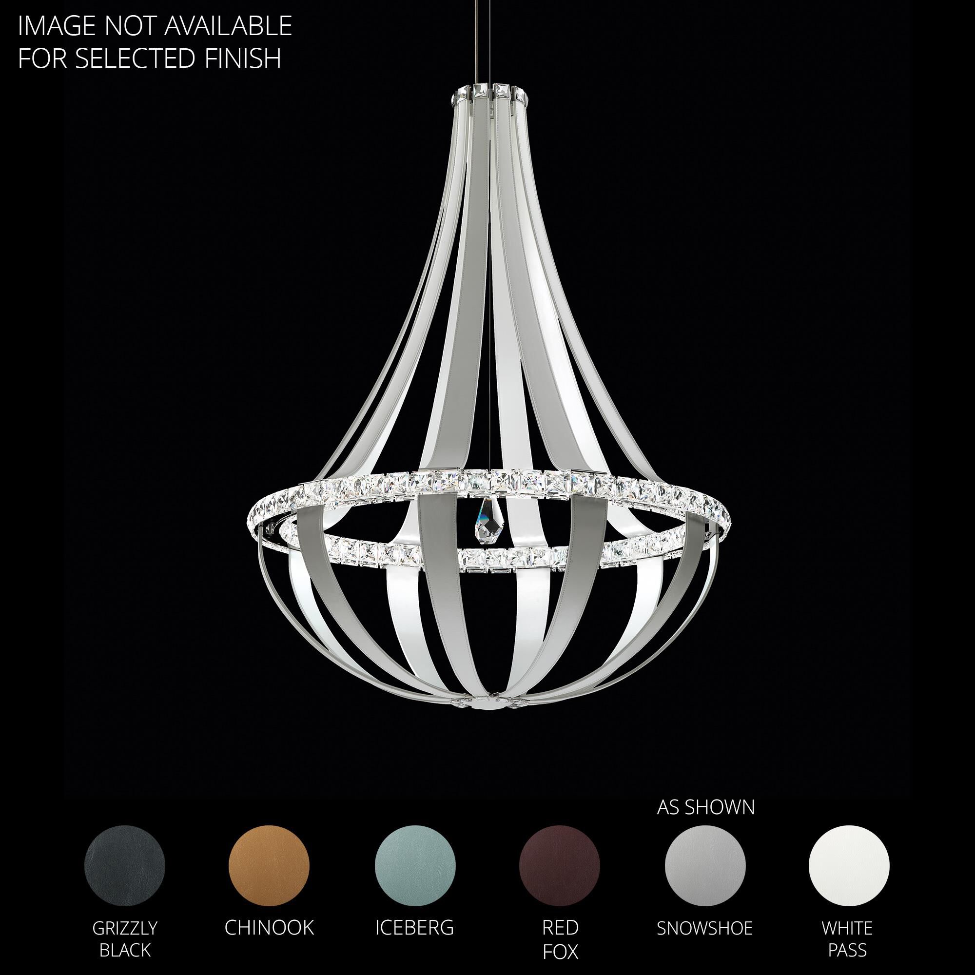 Crystal Empire 34 Inch Chandelier by Schonbek
