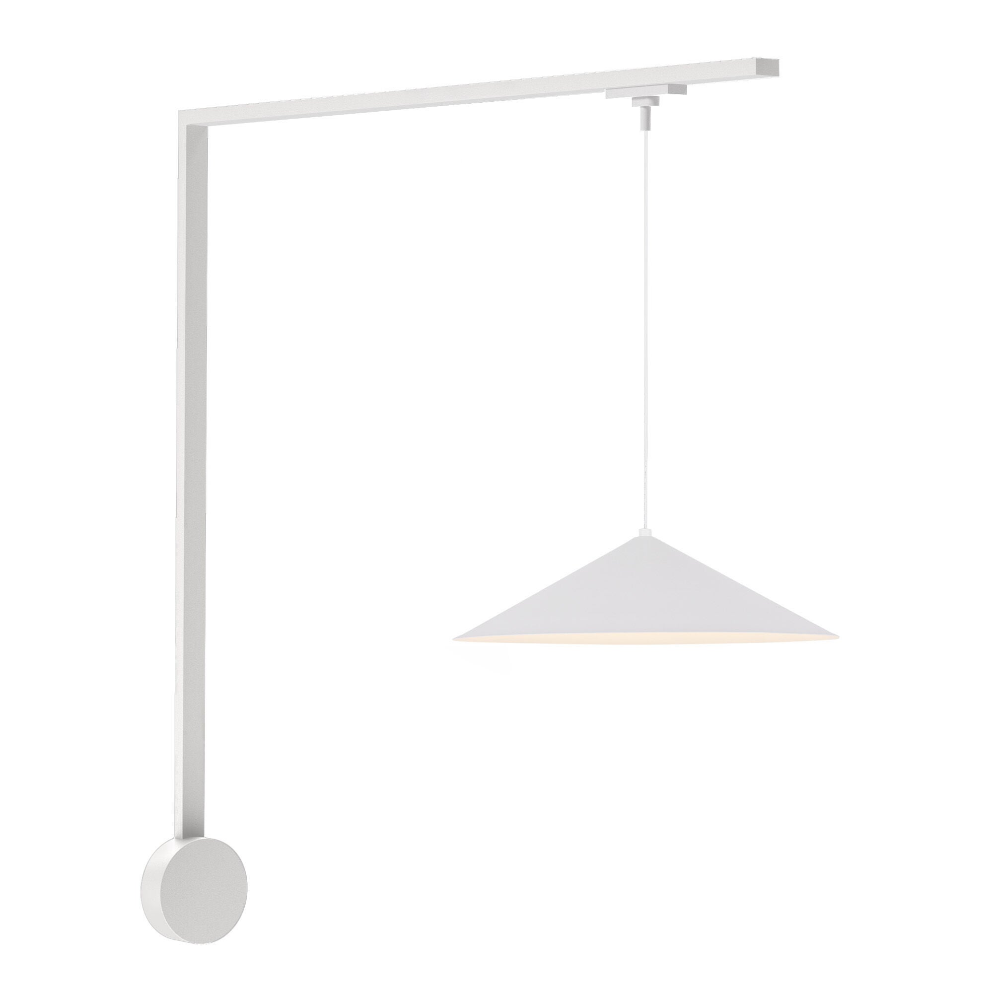 Shown in White finish and Frosted Acrylic Diffuser glass