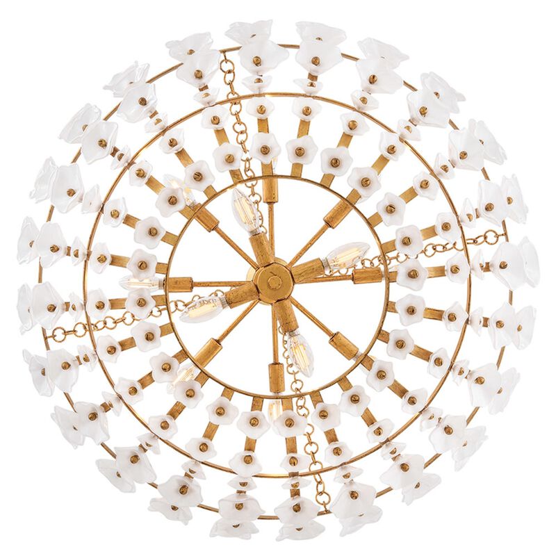 Azalea 36 Inch Chandelier by Fredrick Ramond
