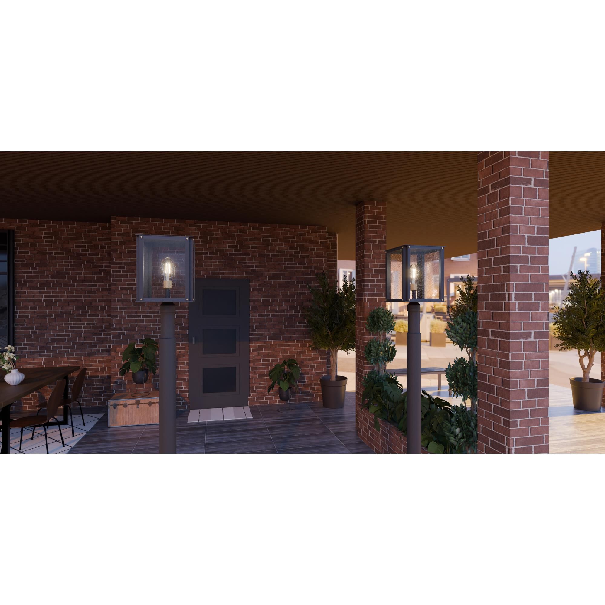 Robbins 9.5 Inch 1 Light Outdoor Post Lamp by Quoizel