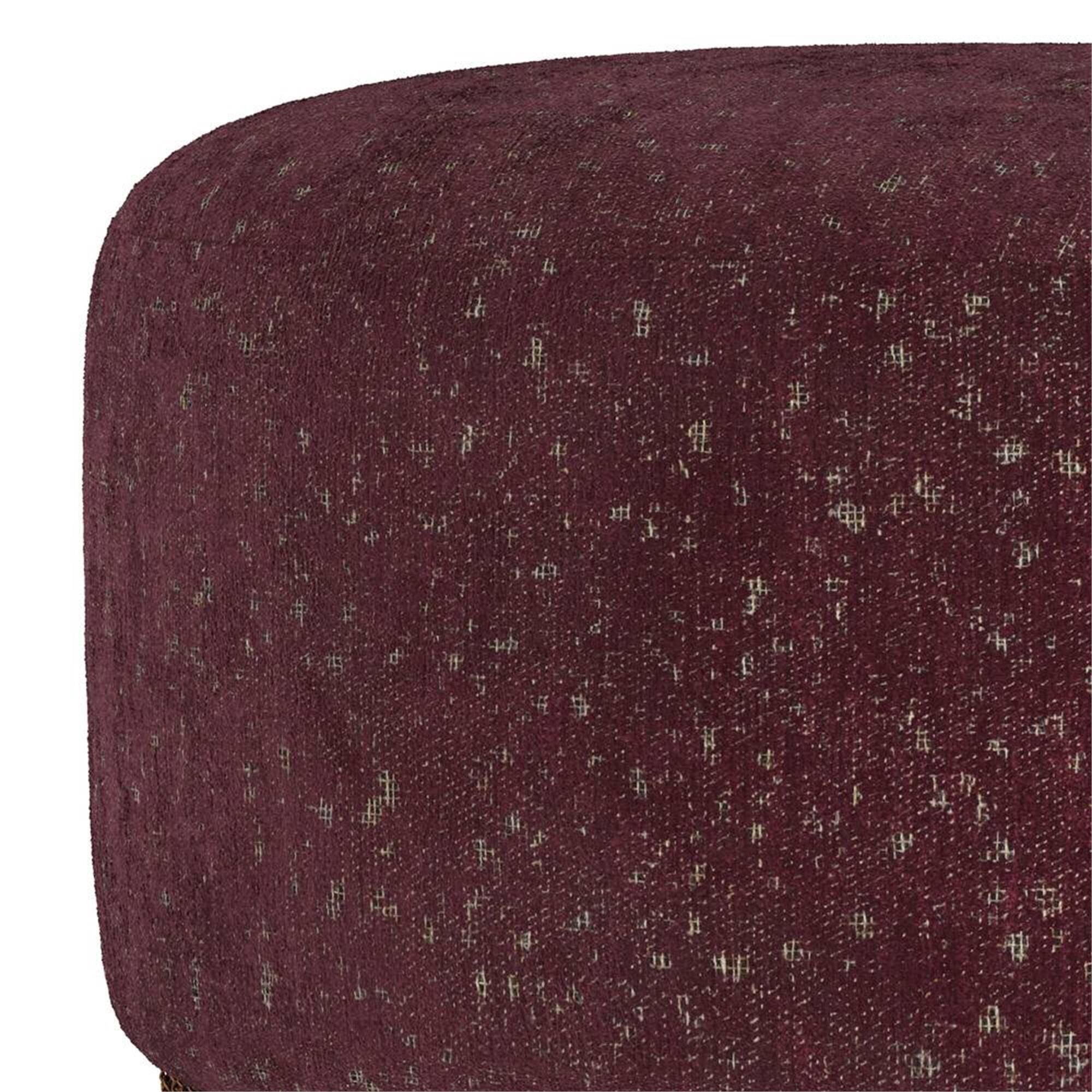 Shown in Bordeaux finish