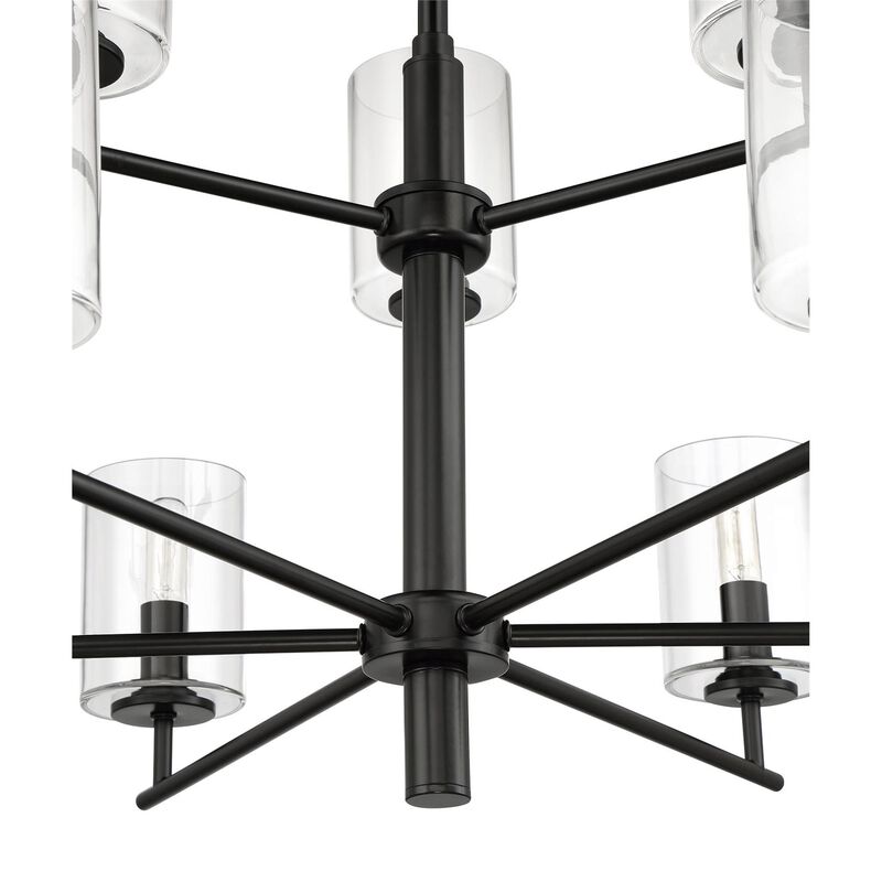 Hailie 32 Inch 9 Light Chandelier by Craftmade
