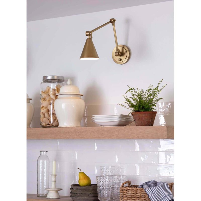 Sal Large Wall Swing Lamp by Regina Andrew