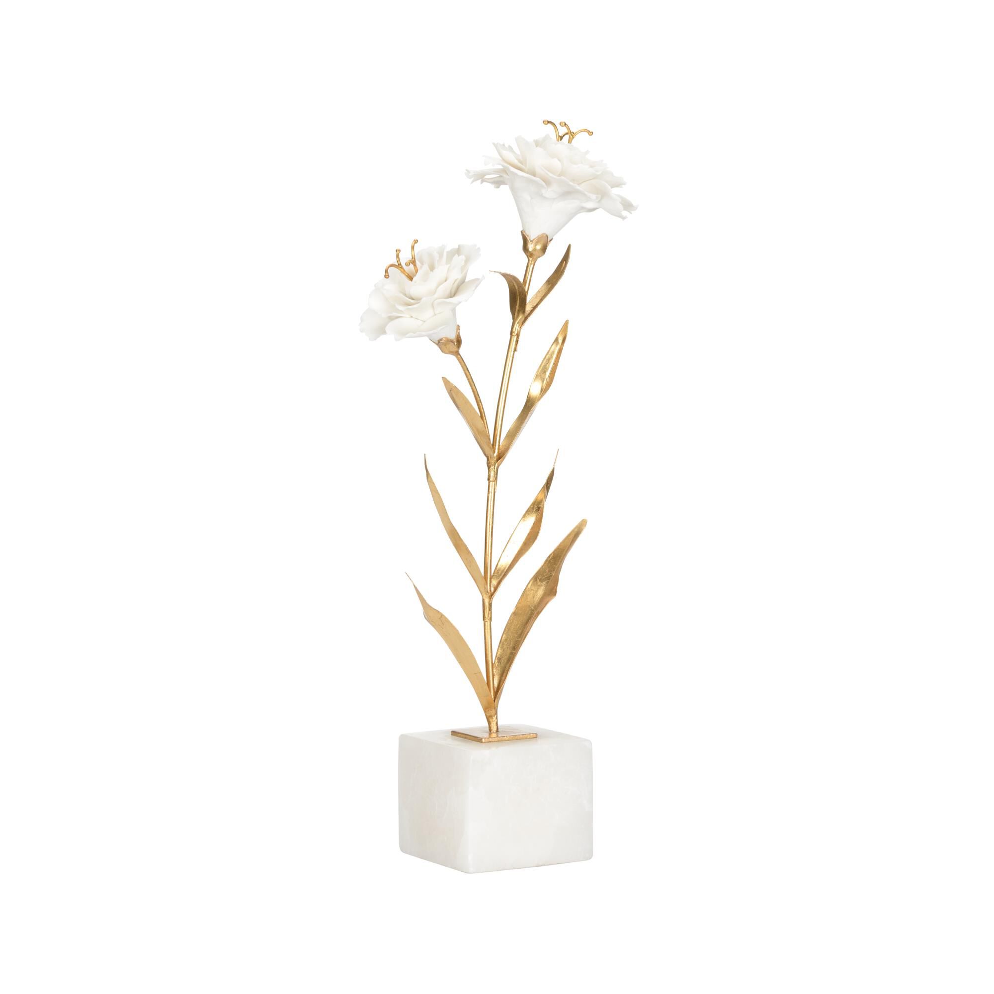 Carnation Figurine by Chelsea House