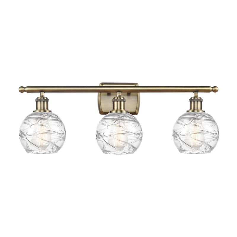Bruno Marashlian Athens Deco Swirl 26 Inch Bath Vanity Light by Innovations Lighting