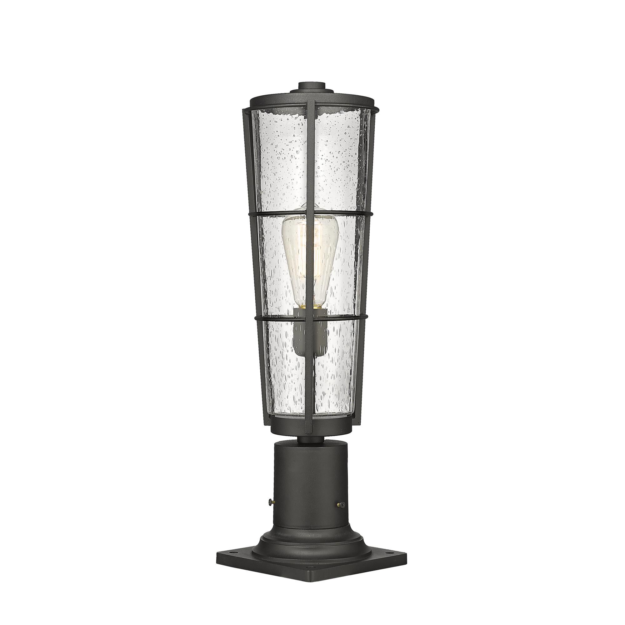 Z-Lite Helix 21 Inch Tall Outdoor Pier Lamp