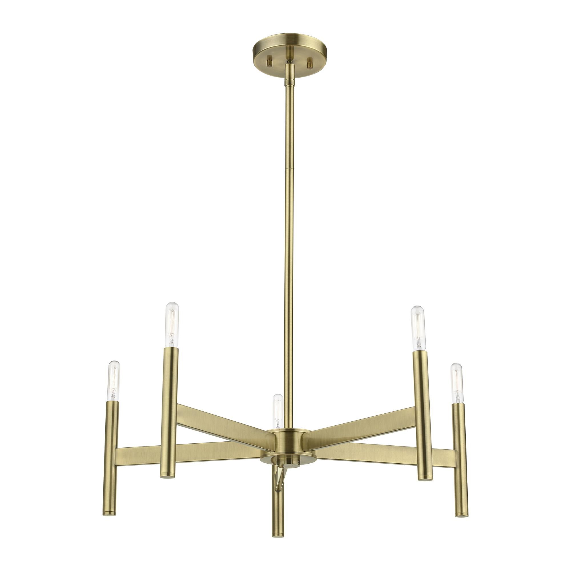Copenhagen 5 Light Chandelier by Livex Lighting