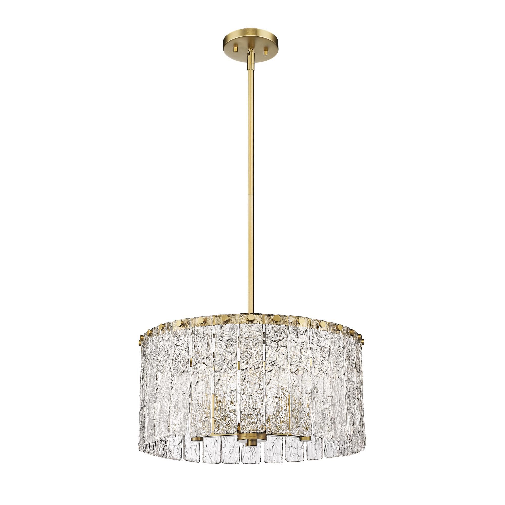 Glacier 19 Inch Large Pendant by Z-Lite