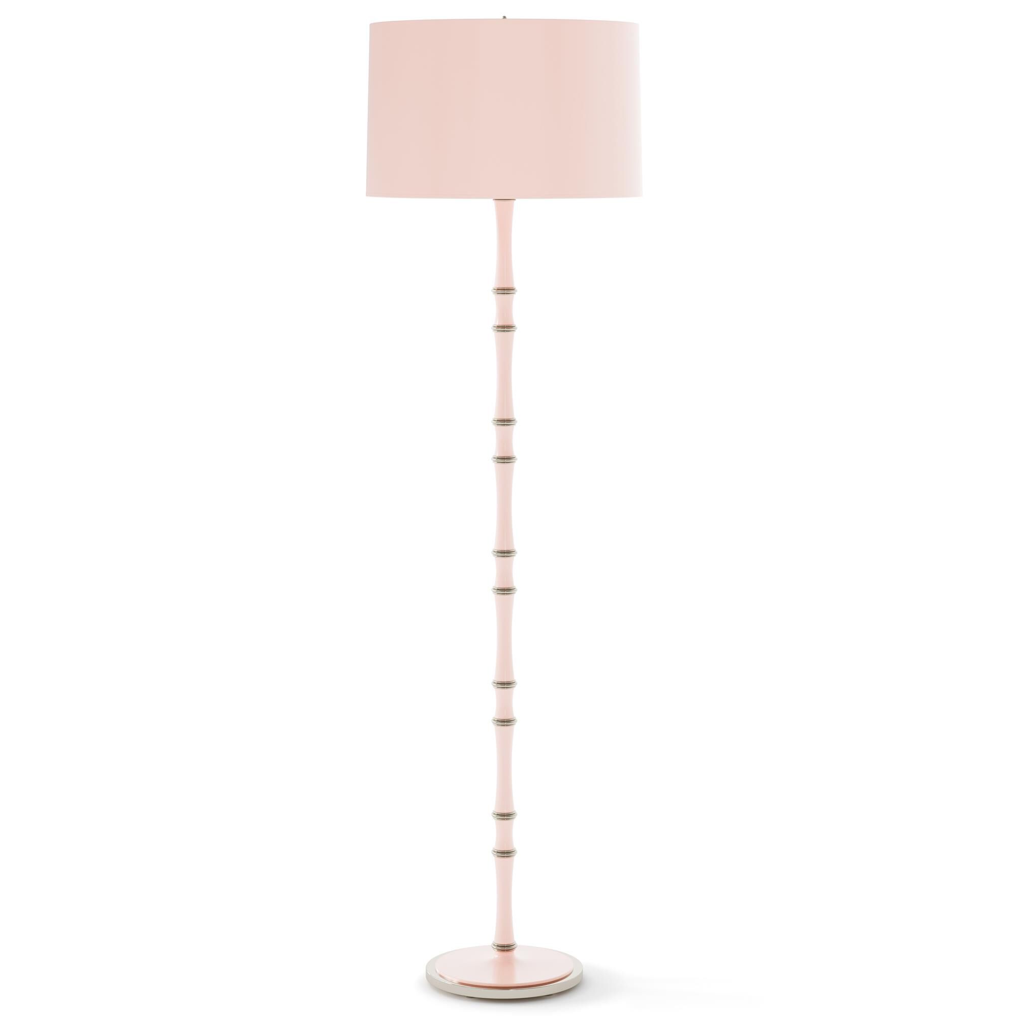 Shown in Rose Water finish and Celadon shade and Polished Nickel  accent