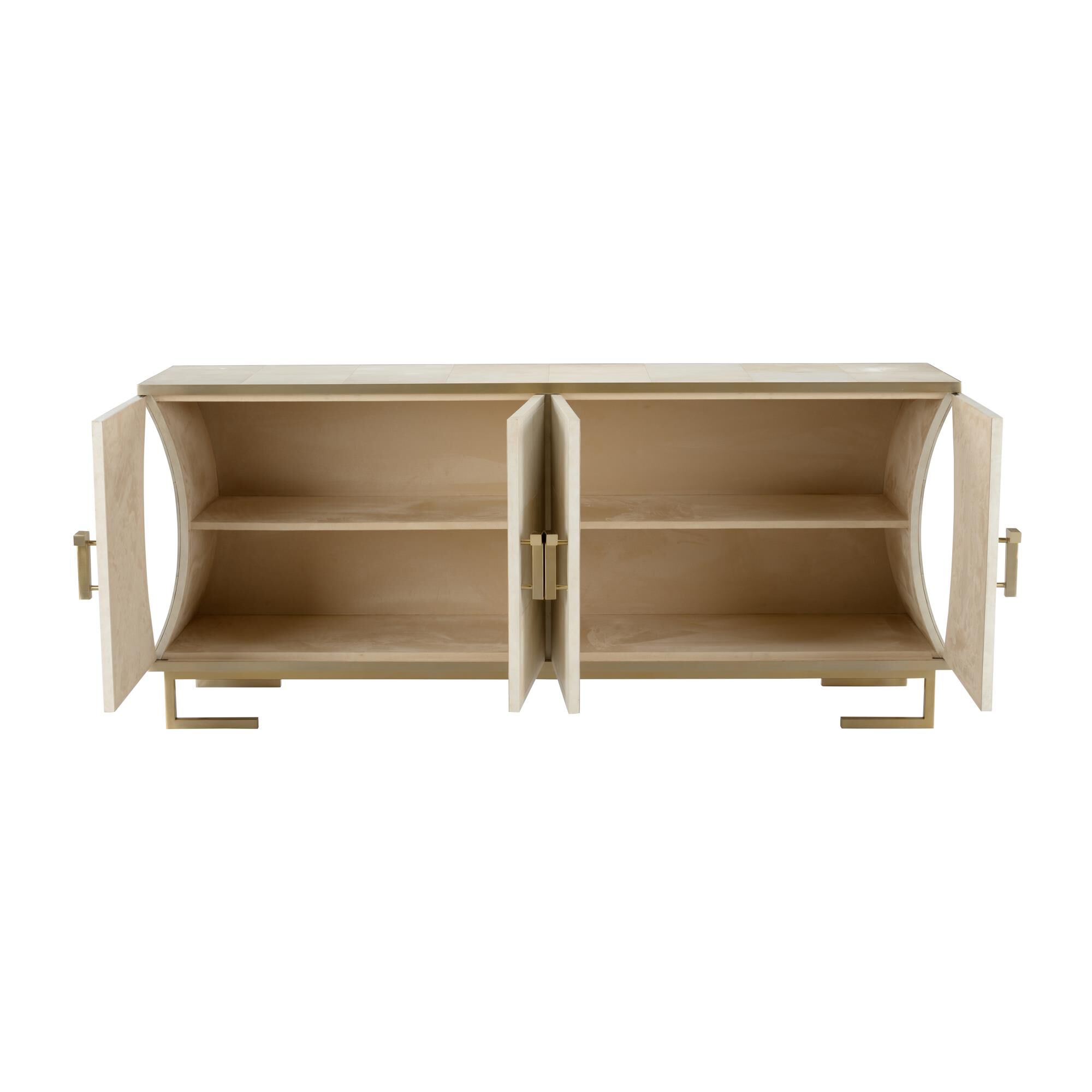 Mikami 78 Inch Storage Cabinet by Wildwood