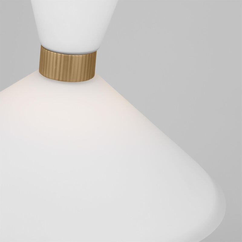 Drew & Jonathan Belcarra Small Pendant Light by Visual Comfort Studio