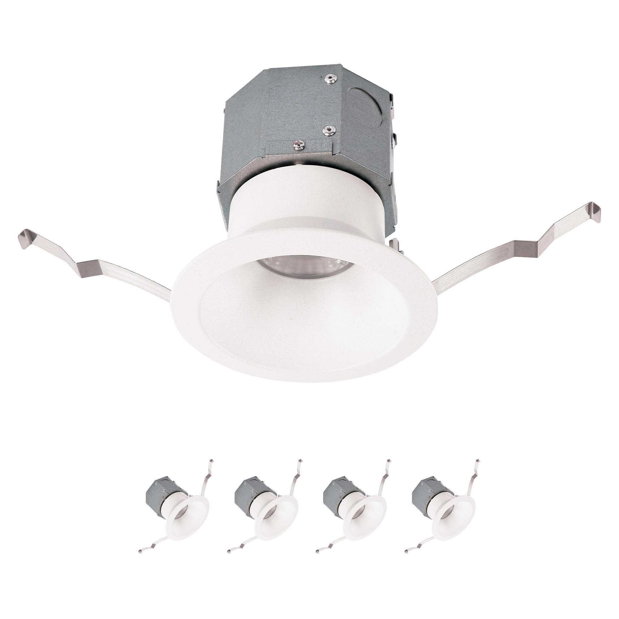 Pop-In 9 Inch Recessed Lighting Trim Pack of 4 by WAC Lighting