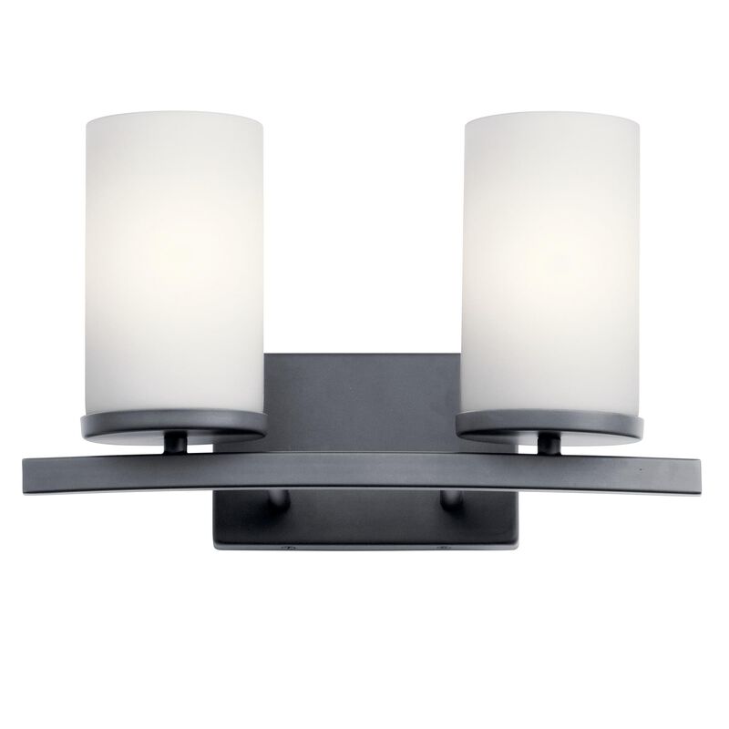 Crosby 15 Inch Bath Vanity Light by Kichler