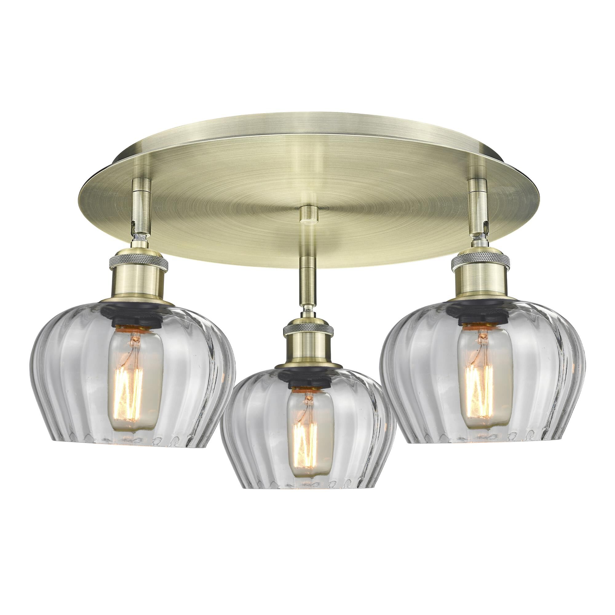 Bruno Marashlian Fenton 18 Inch Flush Mount by Innovations Lighting