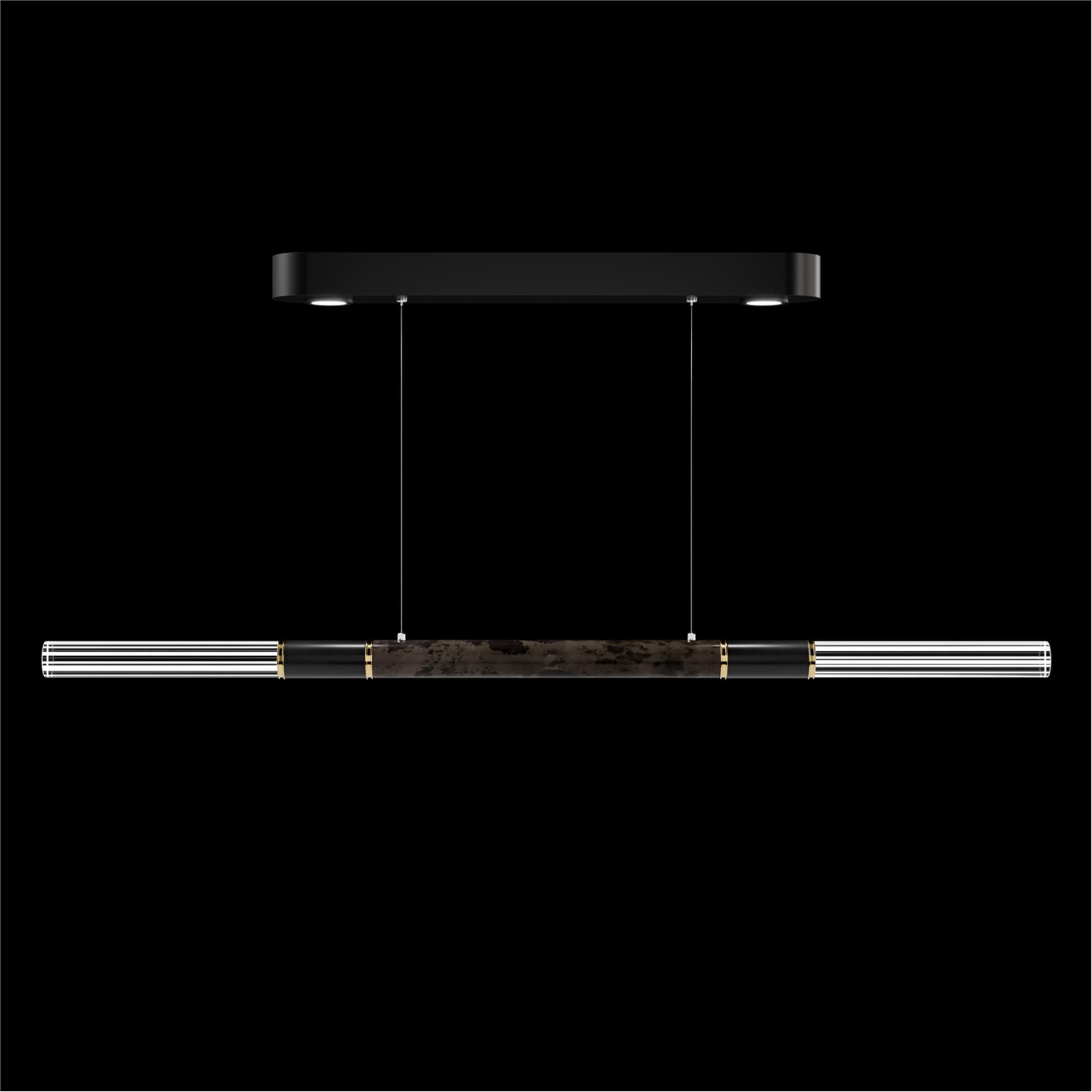 Antonia 62 Inch Linear Suspension Light by Fine Art Handcrafted Lighting
