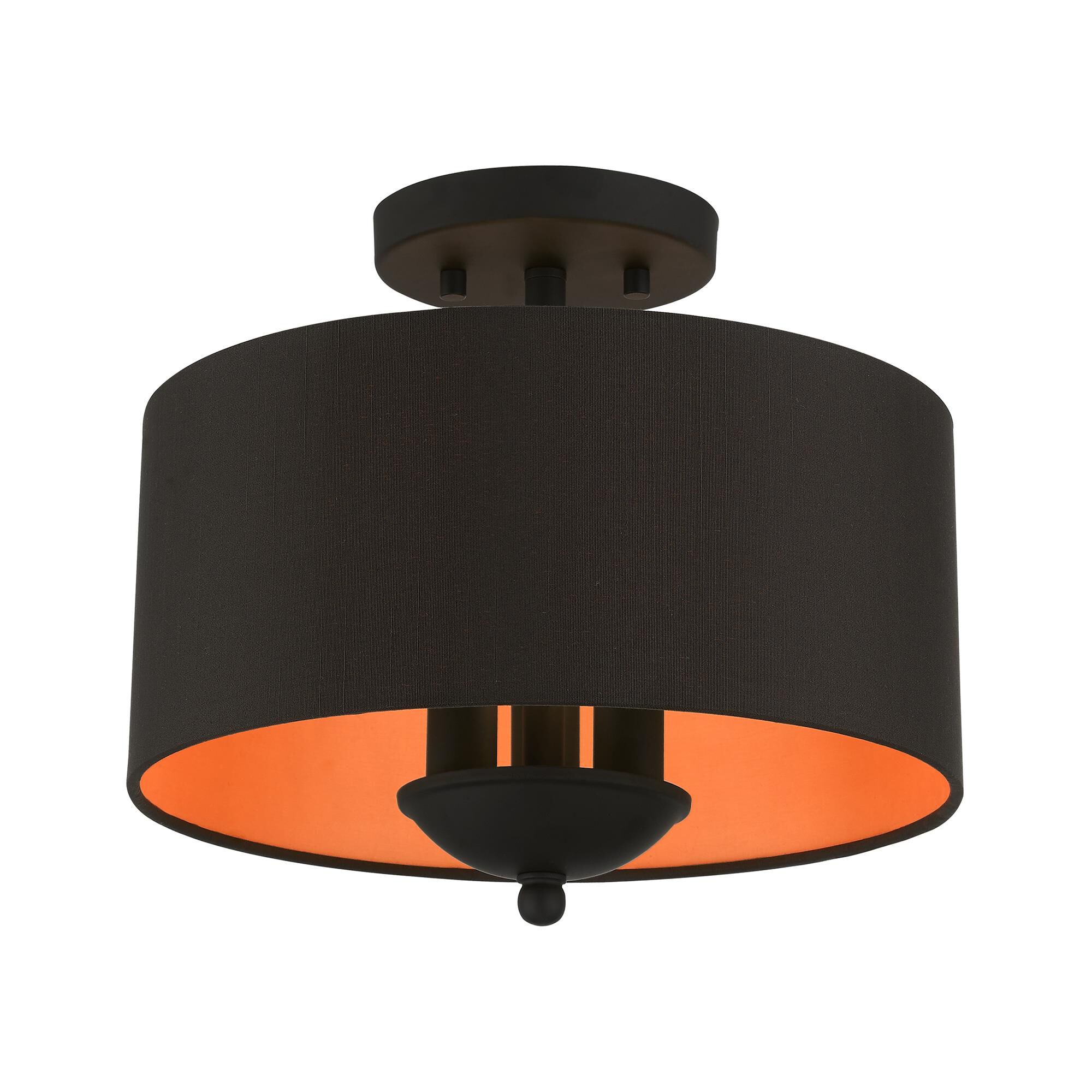 Bradhurst 3 Light Semi Flush Mount by Livex Lighting