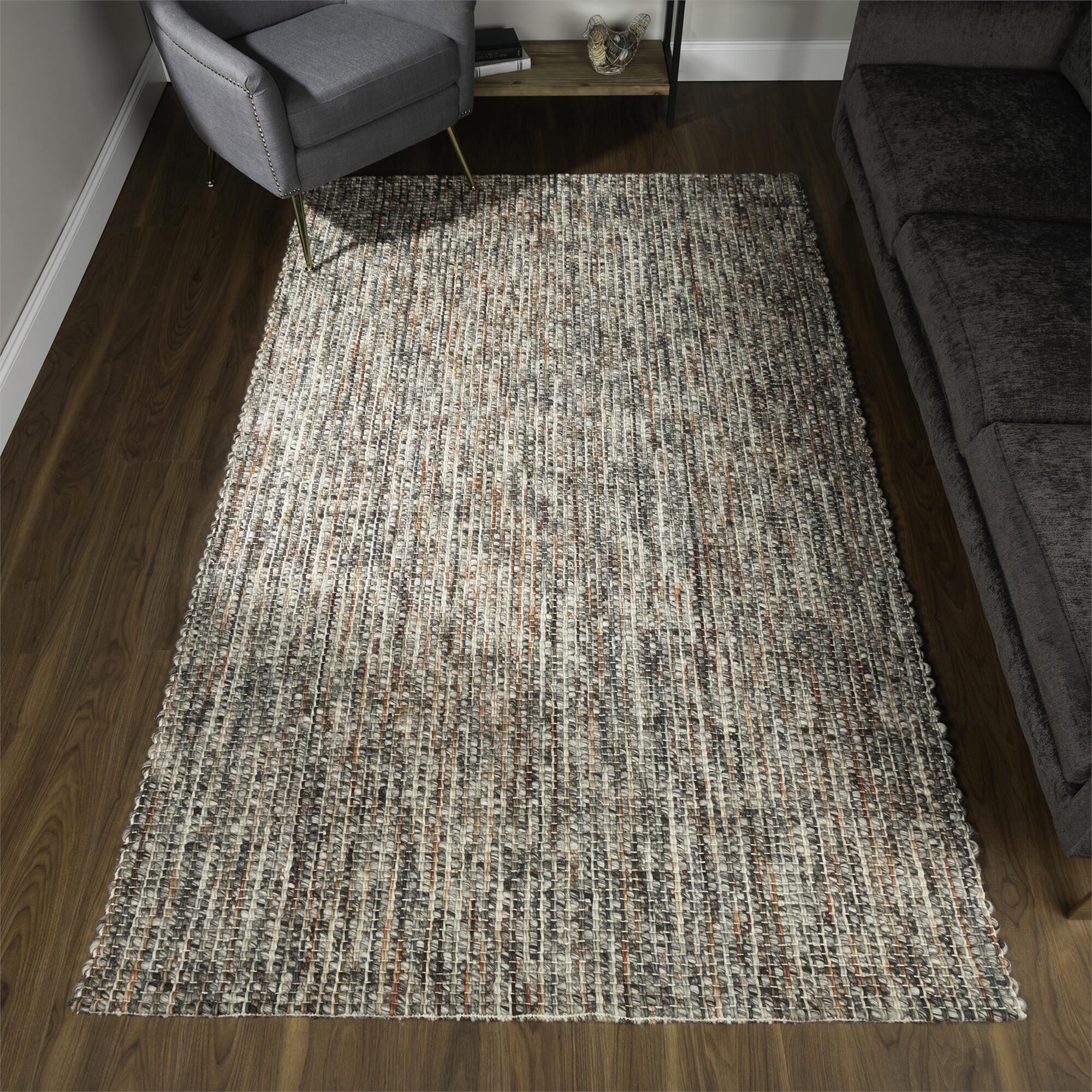 Bondi BD1 Hand Loomed Wool Area Rug,
